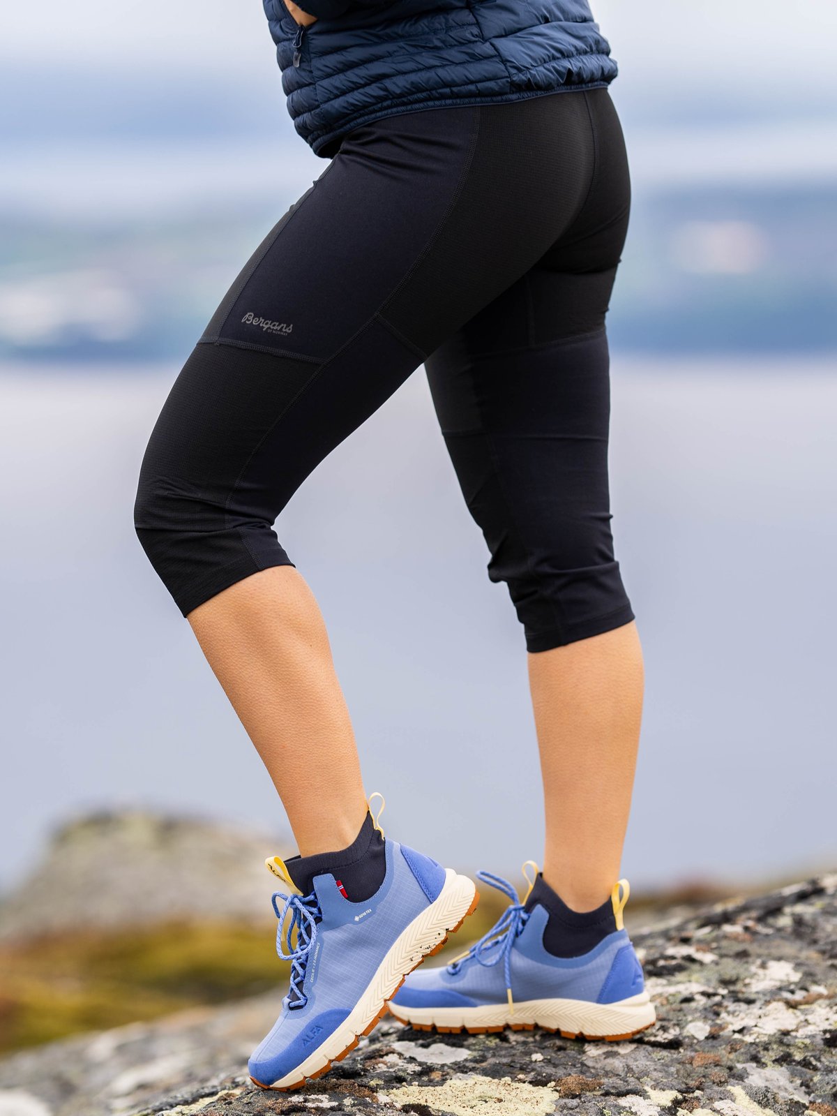 Bergans Fløyen V2 3/4 Pants Black