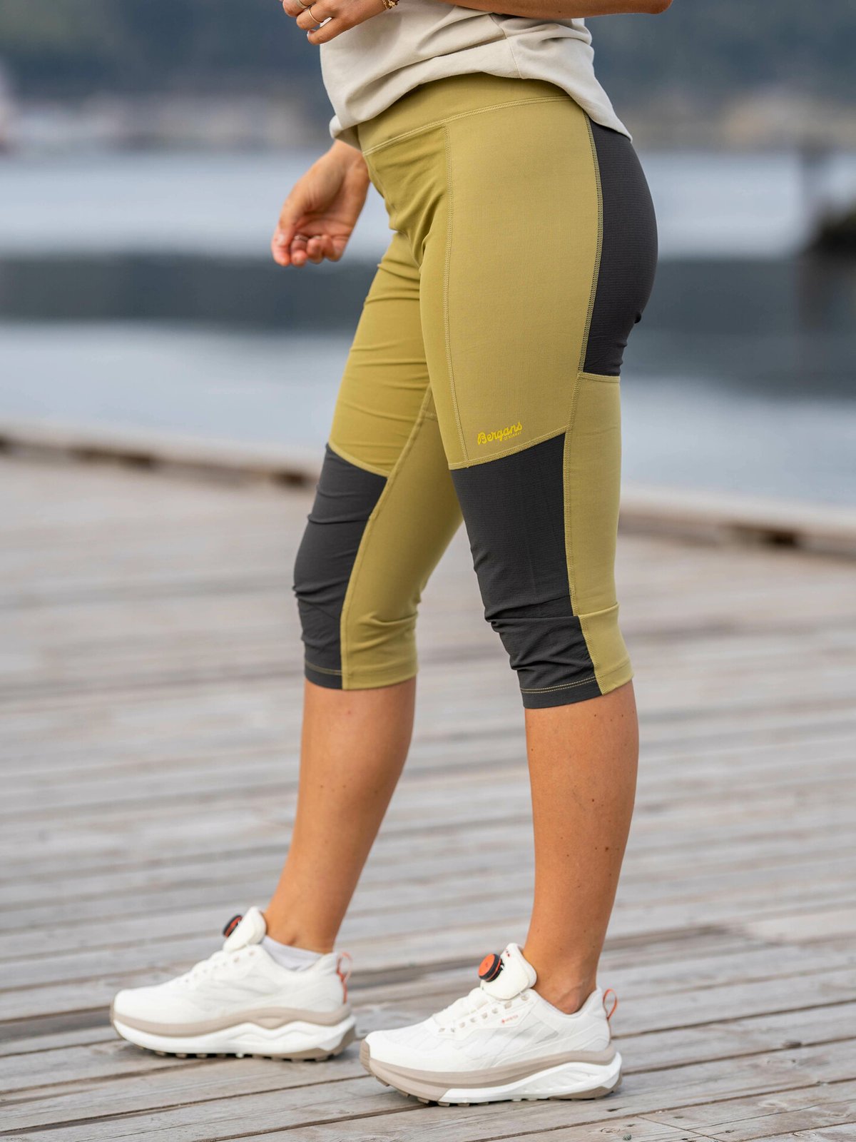 Bergans Fløyen V2 3/4 Pants Olive Green