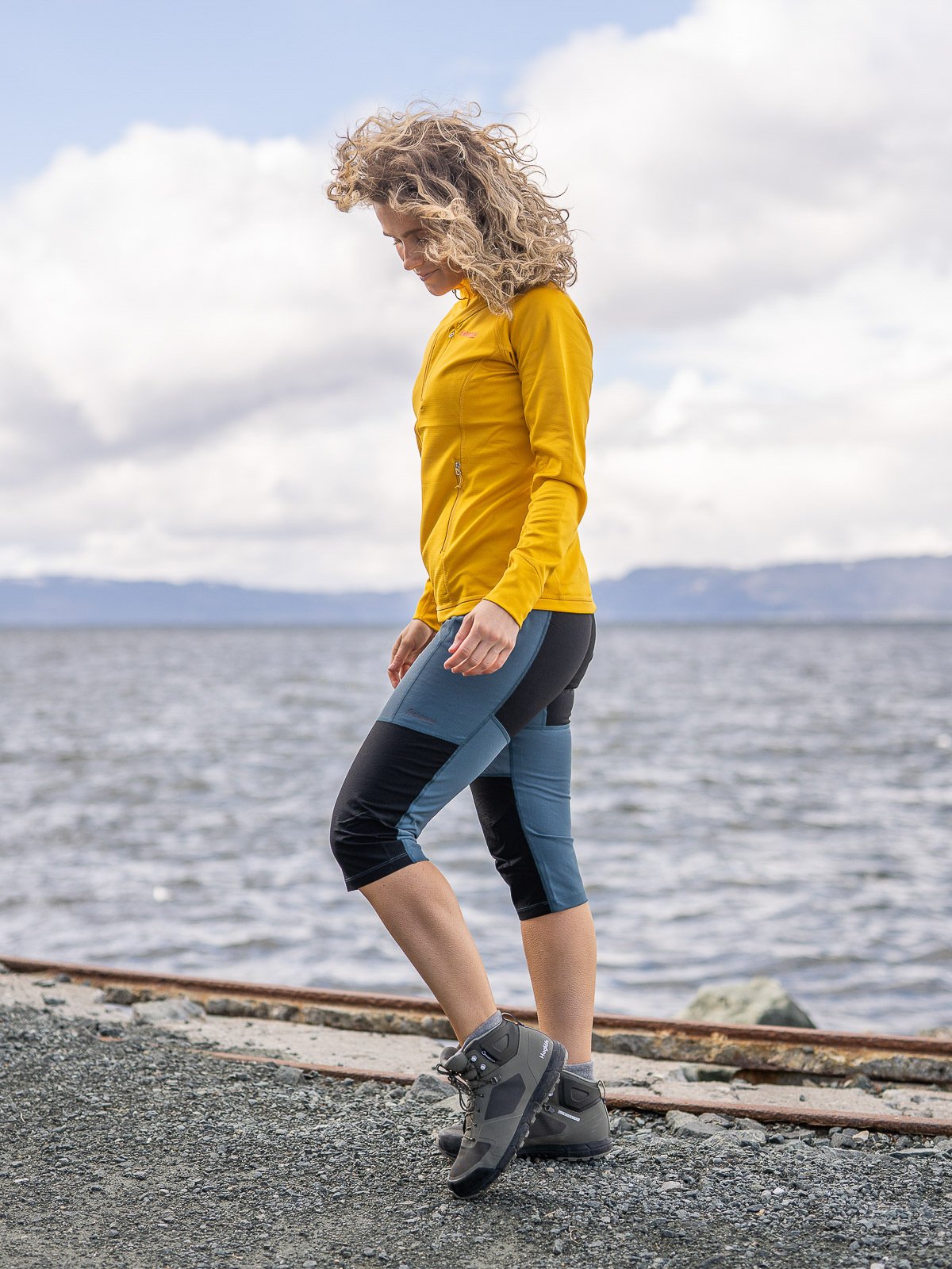 Bergans Fløyen V2 3/4 Pants Orion Blue