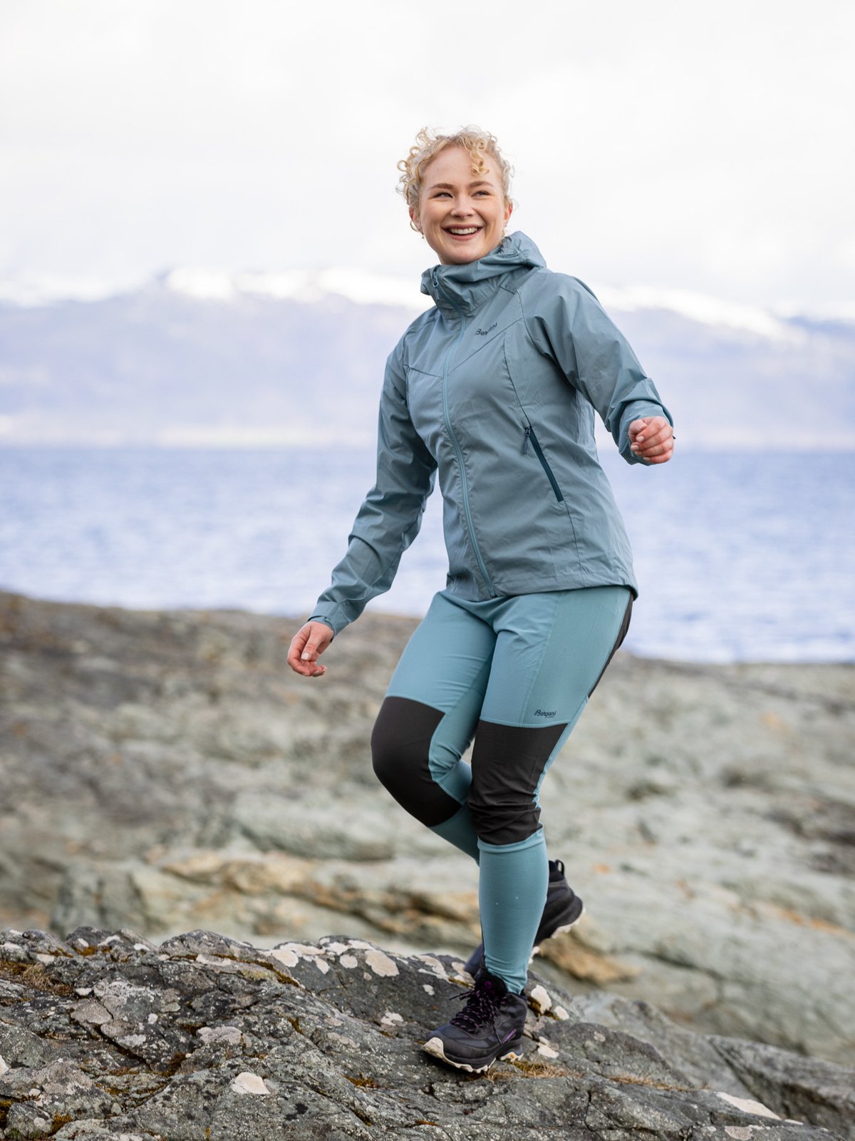 Bergans Fløyen Outdoor Tights Smoke Blue