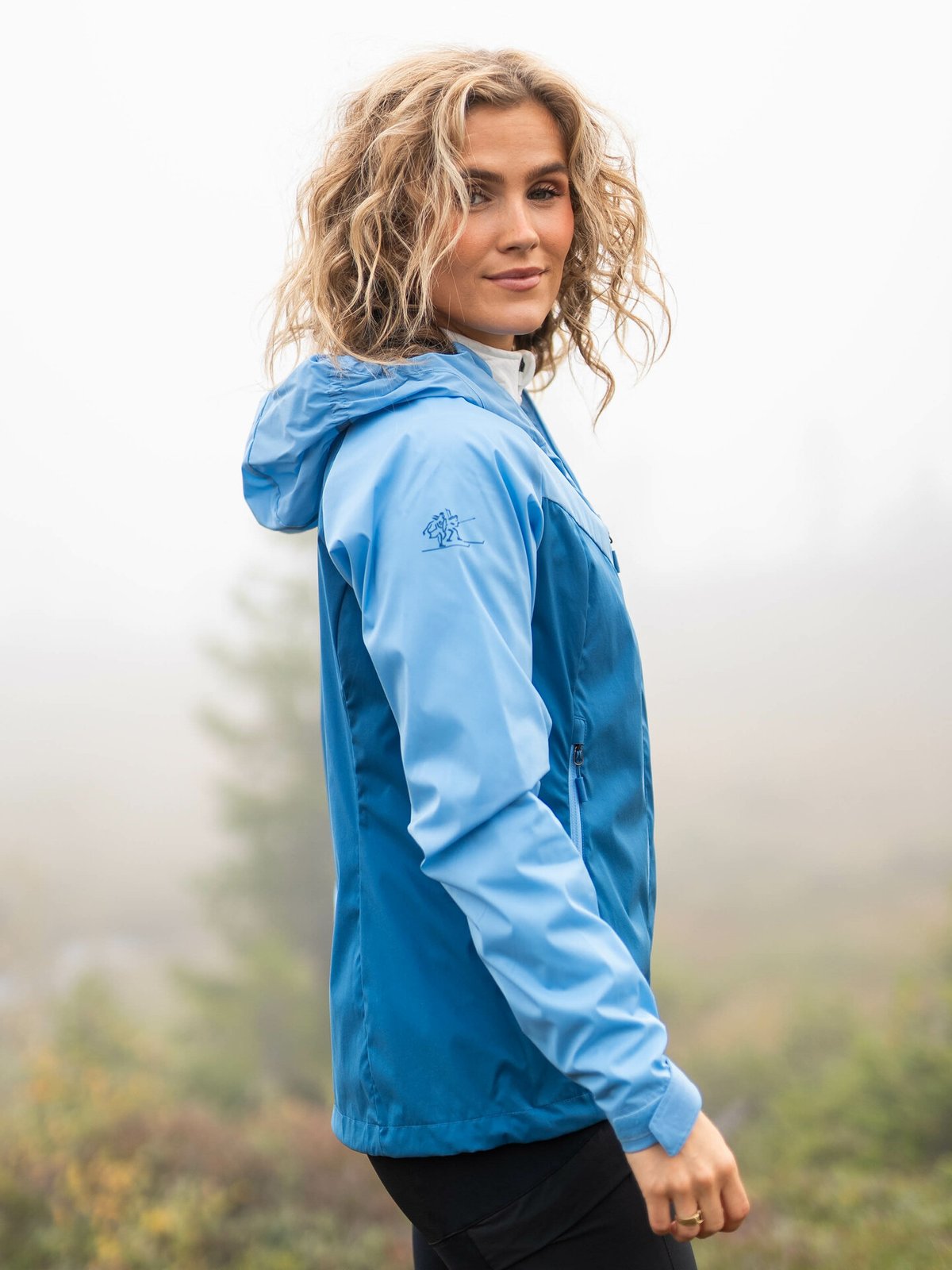 Bergans Microlight Jacket North Sea Blue / Pacific Blue