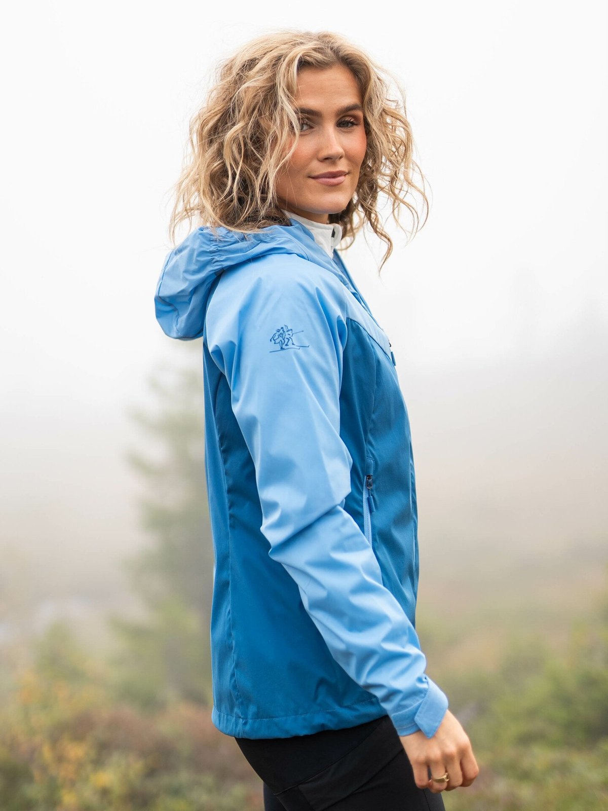 Bergans Microlight Jacket North Sea Blue / Pacific Blue