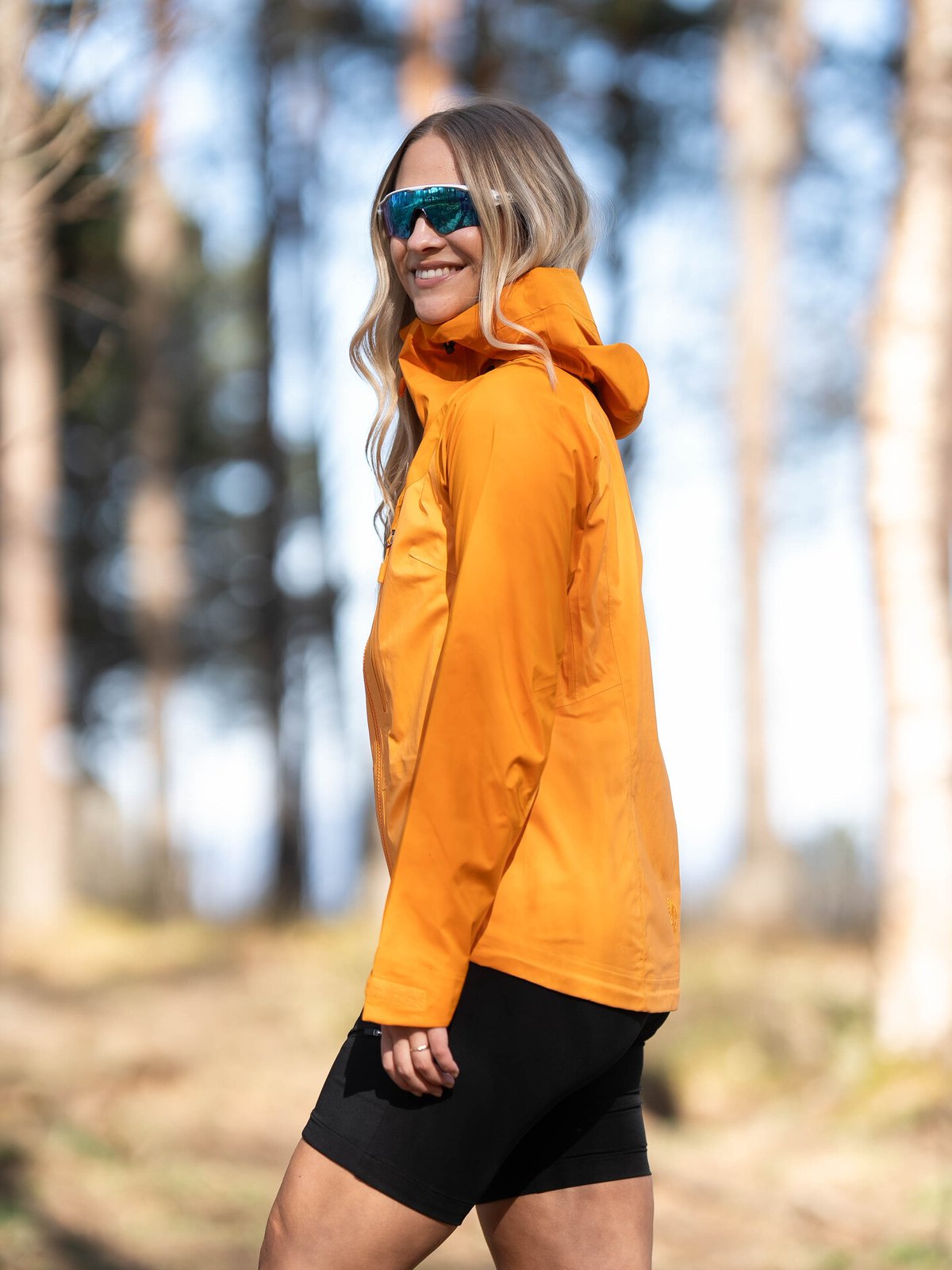 Bergans Cecilie 3L Jacket Lush Yellow / Cloudberry Yellow