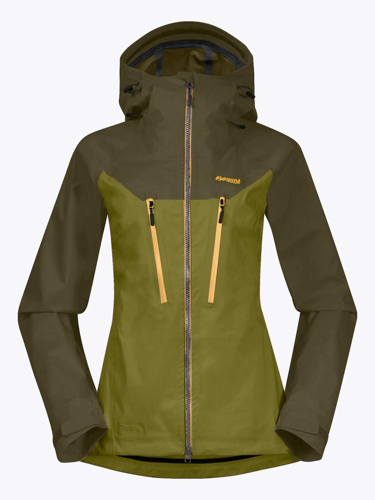 Bergans Cecilie 3L Jacket Trail Green / Dark Olive Green