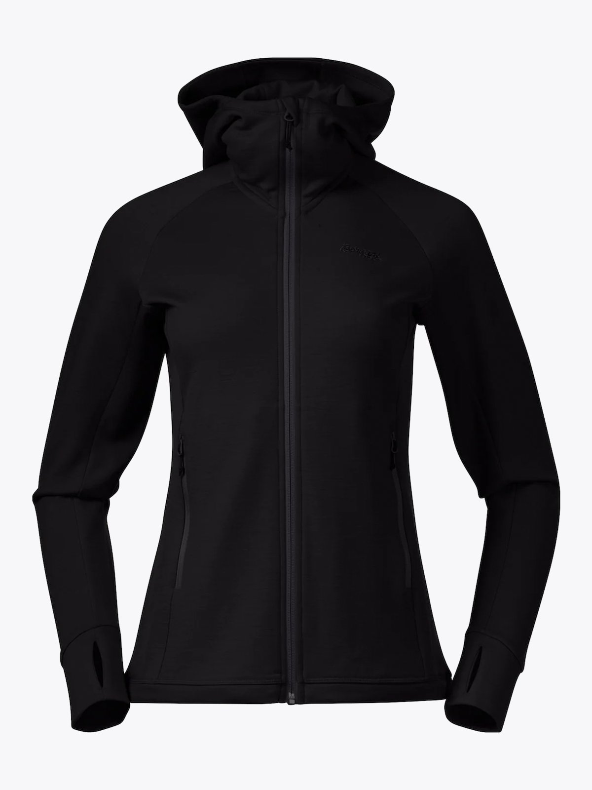 Bergans Ulstein Wool Hood Jacket Black