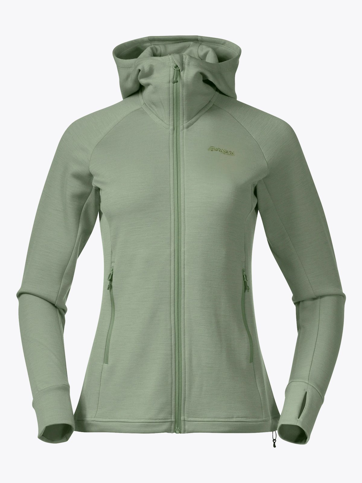 Bergans Ulstein Wool Hood Jacket Jade Green