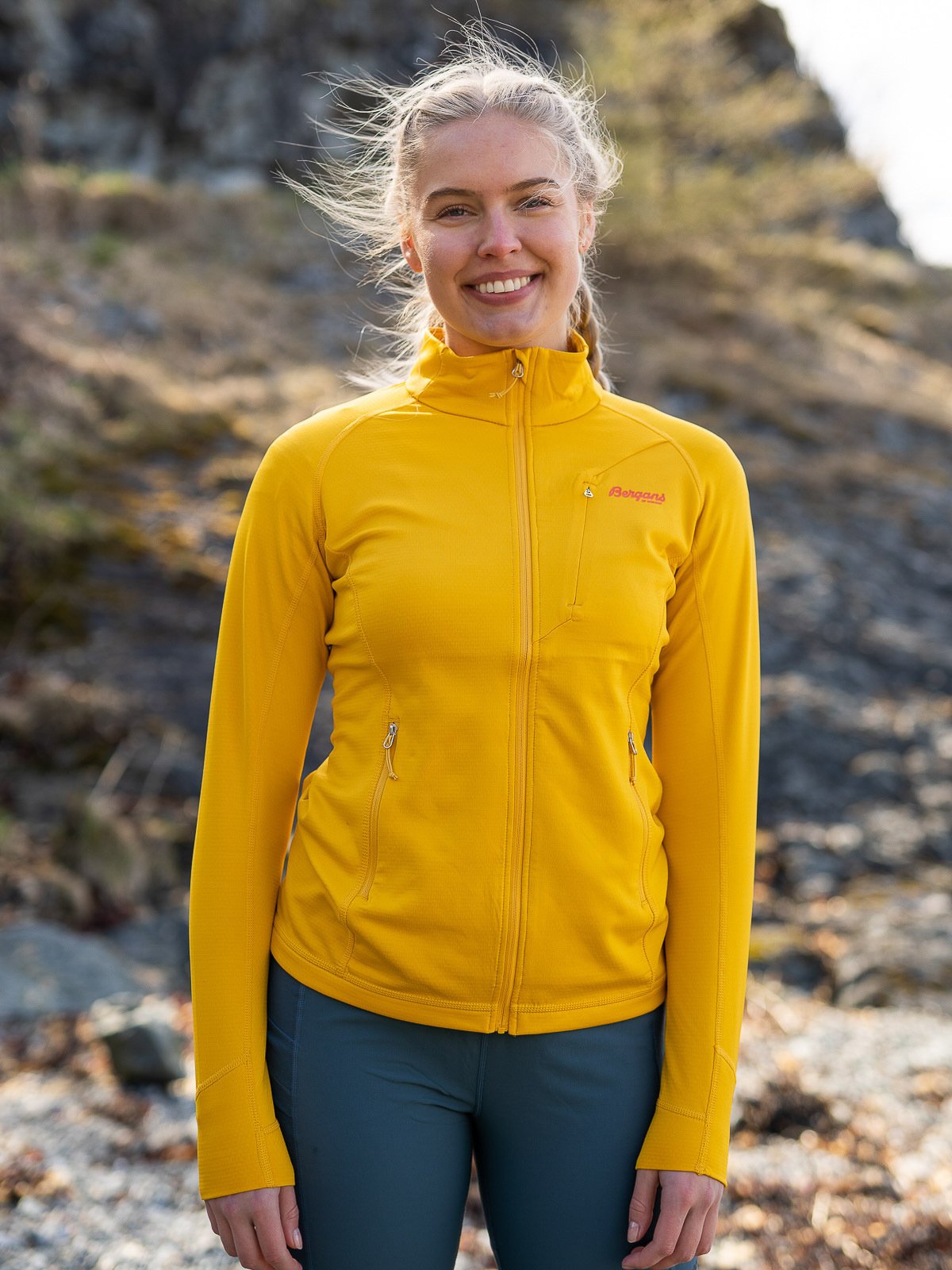 Bergans Skaland Jacket Light Golden Yellow