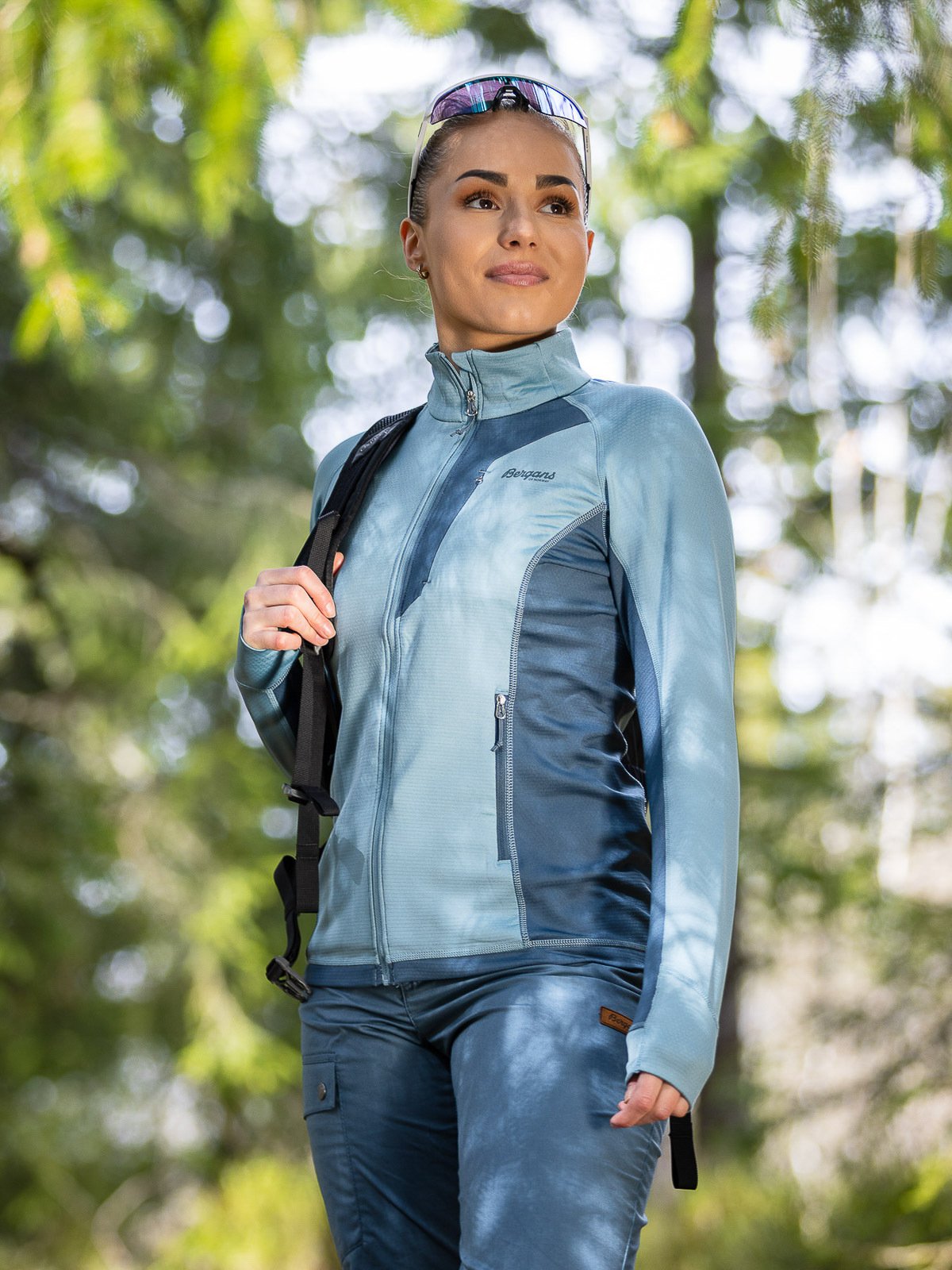 Bergans Skaland Jacket Smoke Blue / Orion Blue