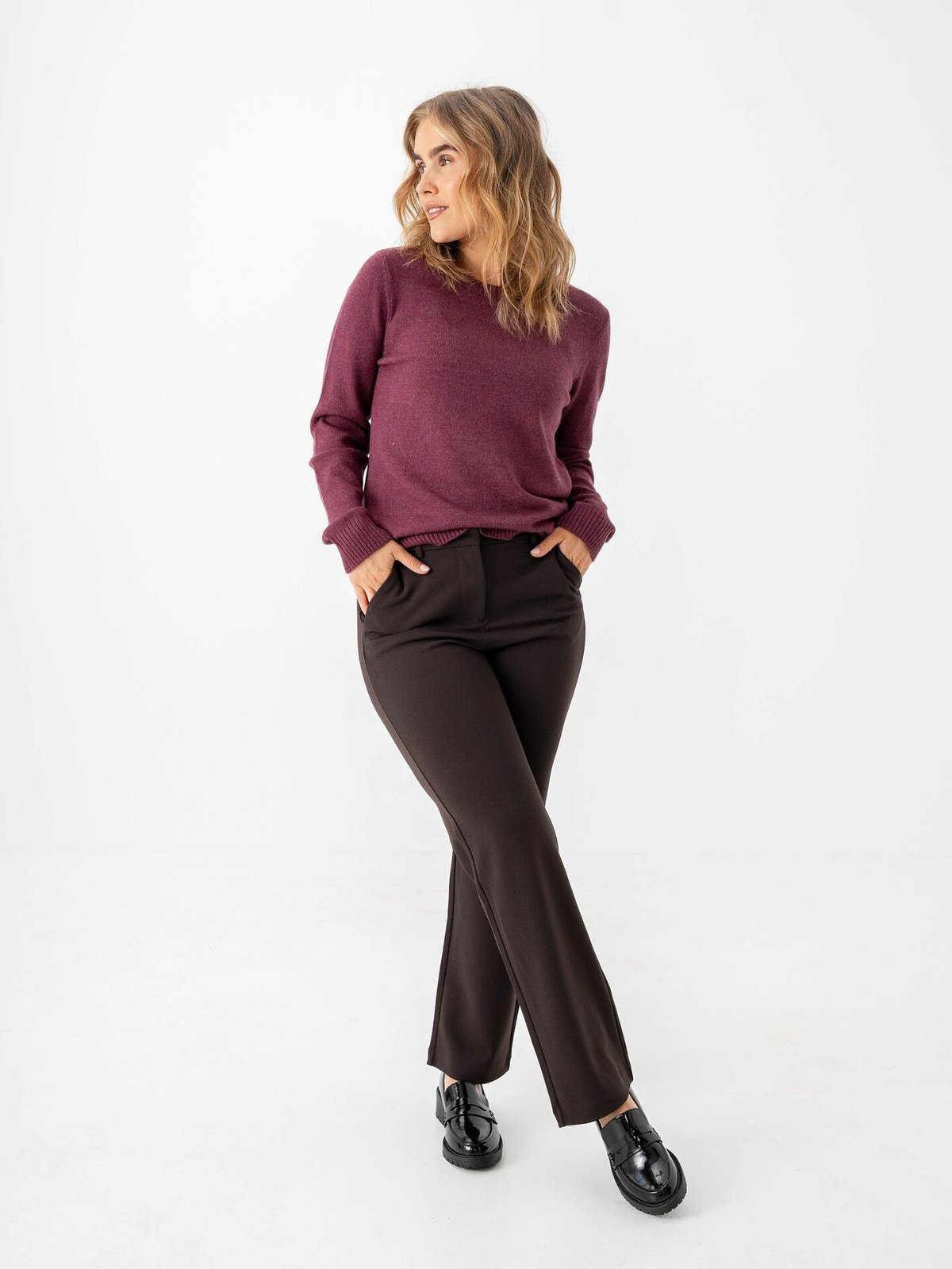 Bianco Pearl Simple Penny Loafer Patent Aquarius Black