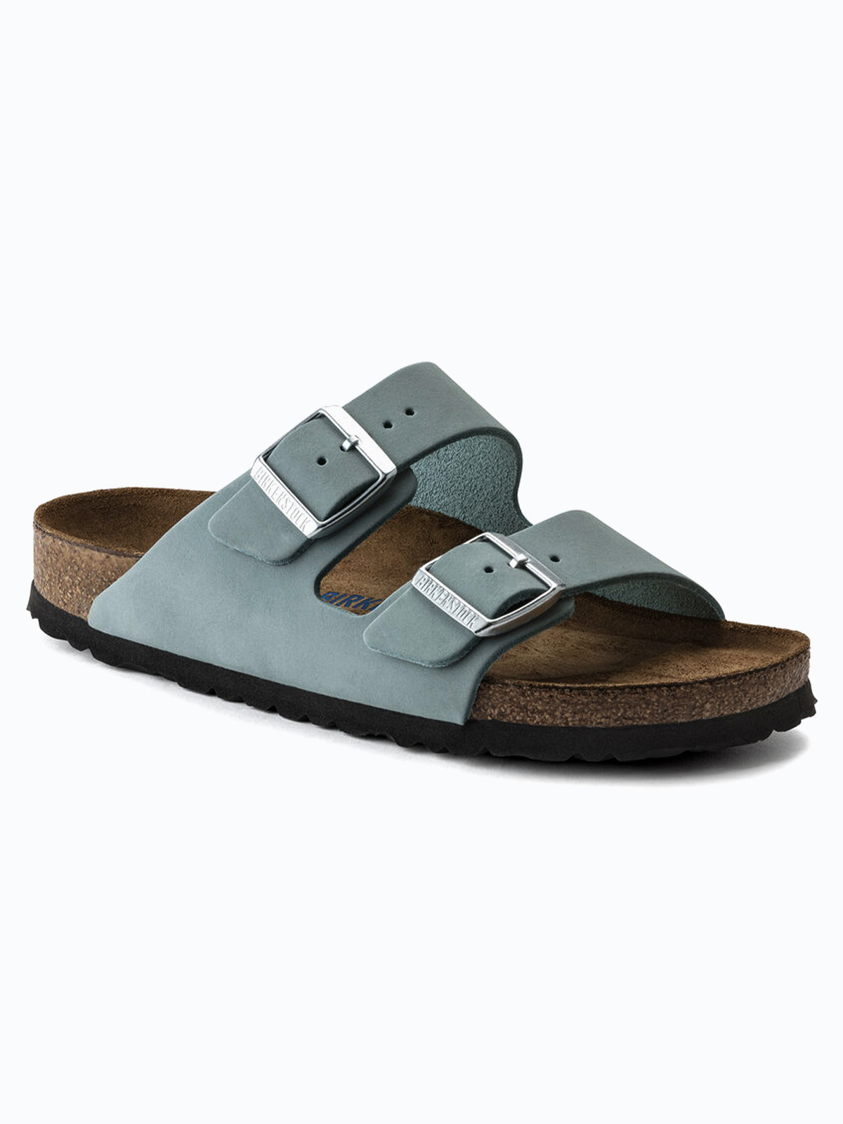 Birkenstock Arizona Soft Footbed Faded Aqua
