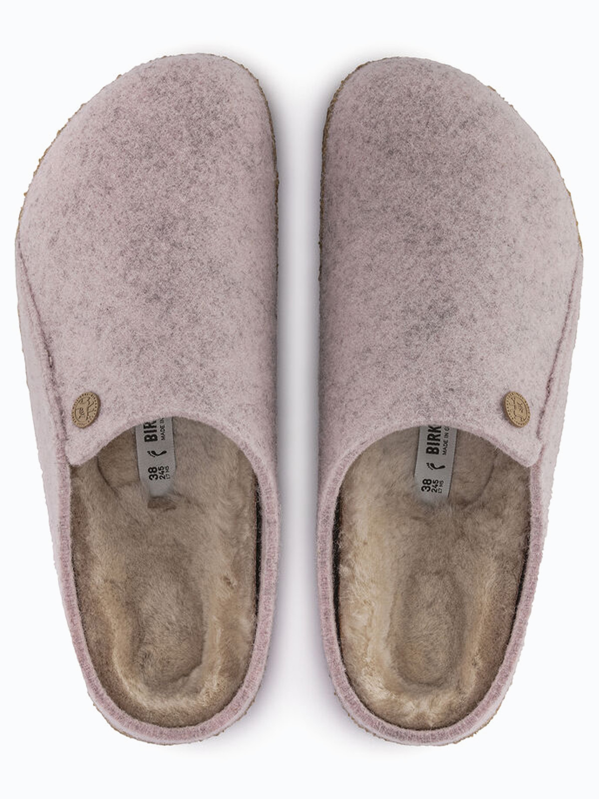 Birkenstock Zermatt Shearling Light Rose