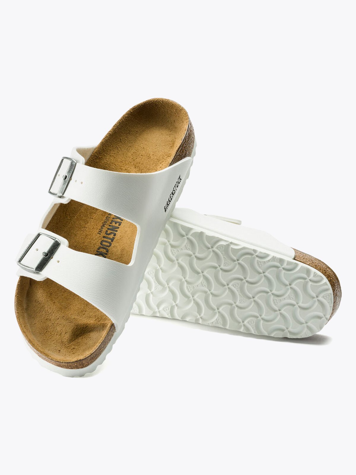 Birkenstock Arizona Birko-Flor White