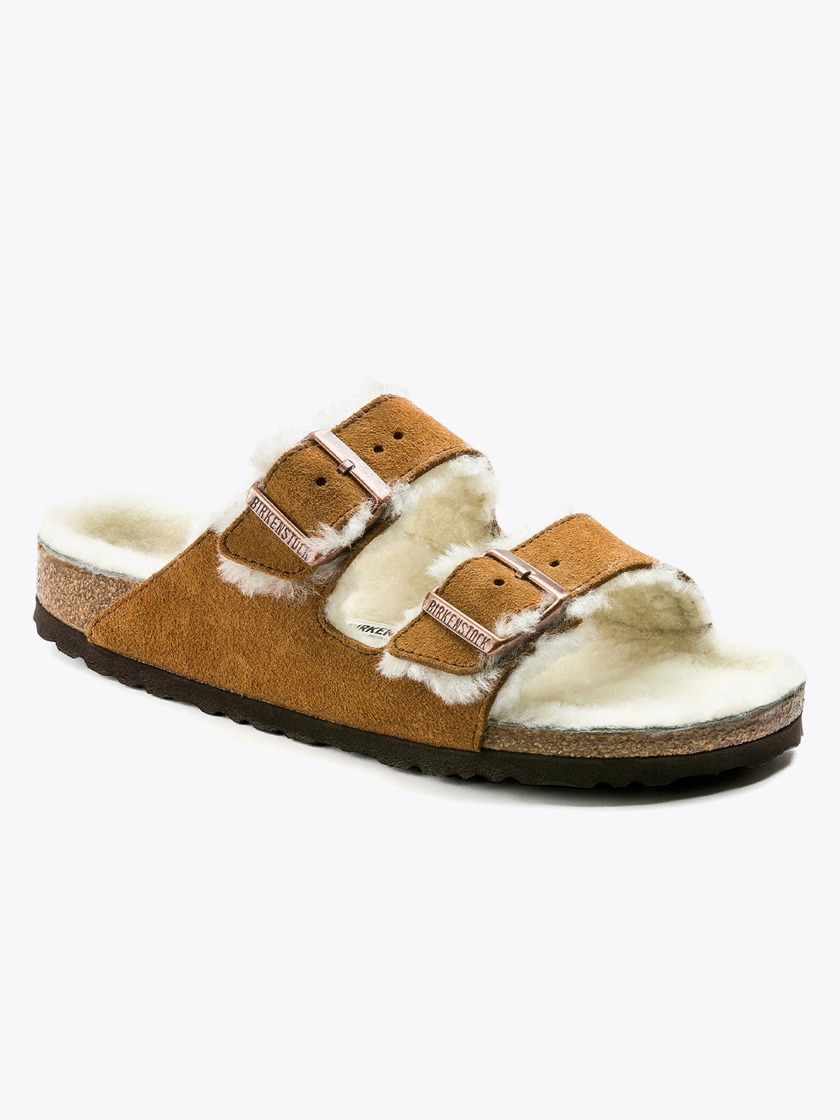 Birkenstock Arizona Fur Mink