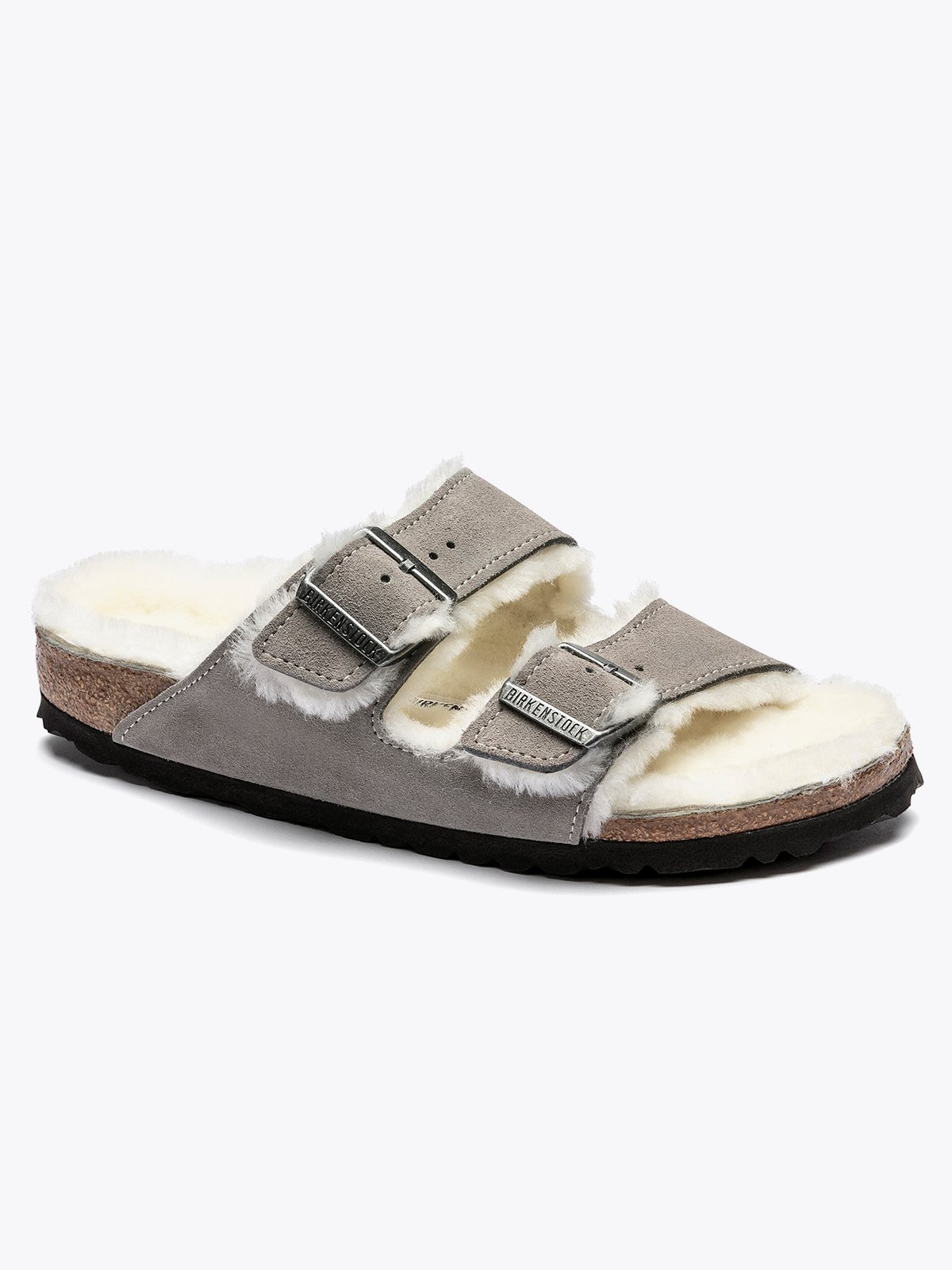 Birkenstock Arizona Fur Stone Coin