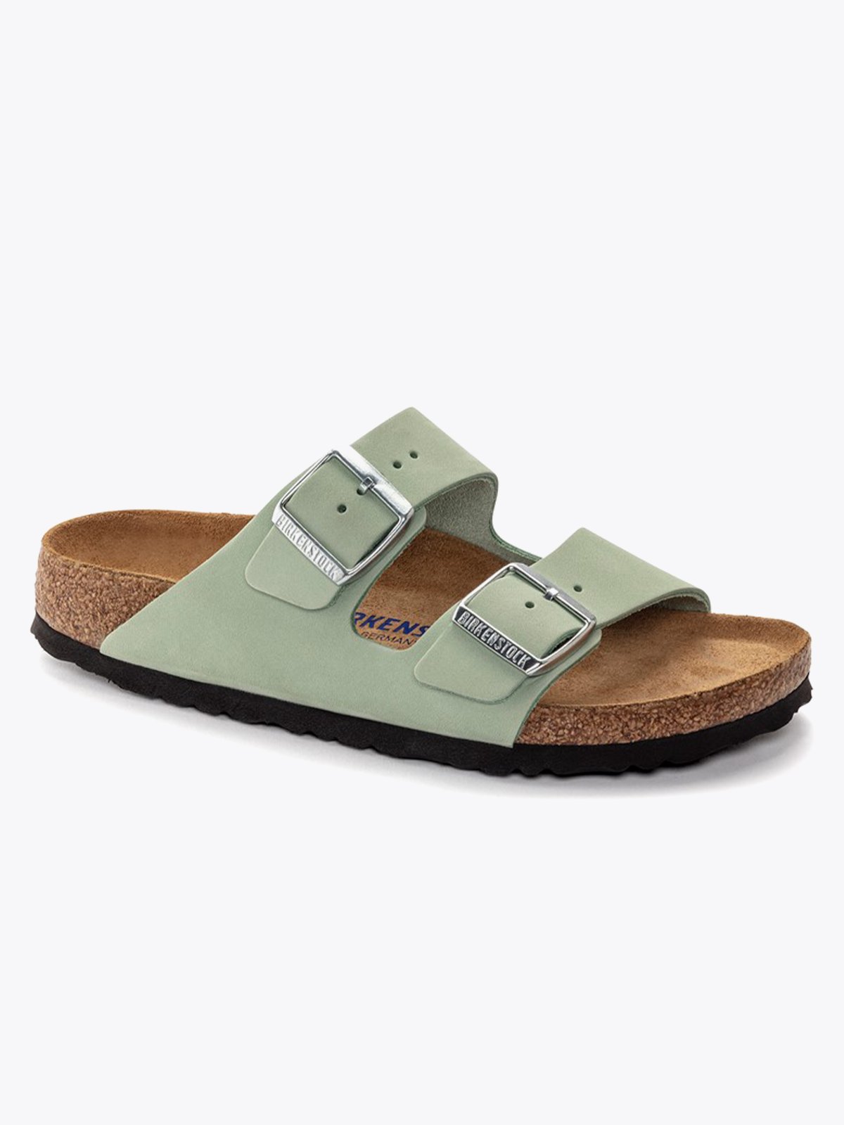 Birkenstock Arizona SFB Nubuck Matcha