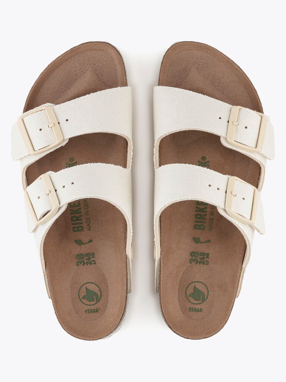 Birkenstock Arizona TEX Vegan Hvit