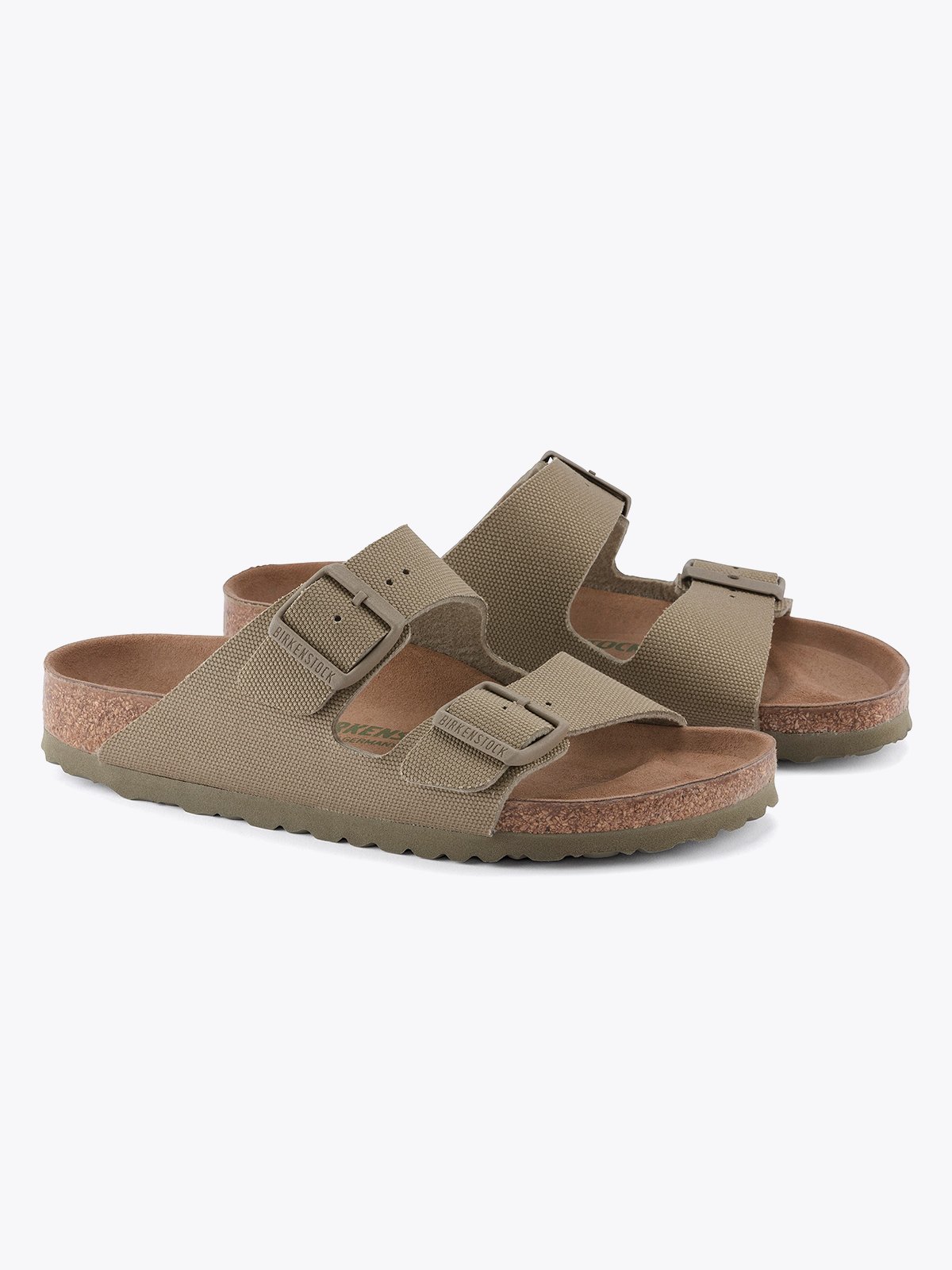 Birkenstock Arizona TEX Vegan Faded Khaki