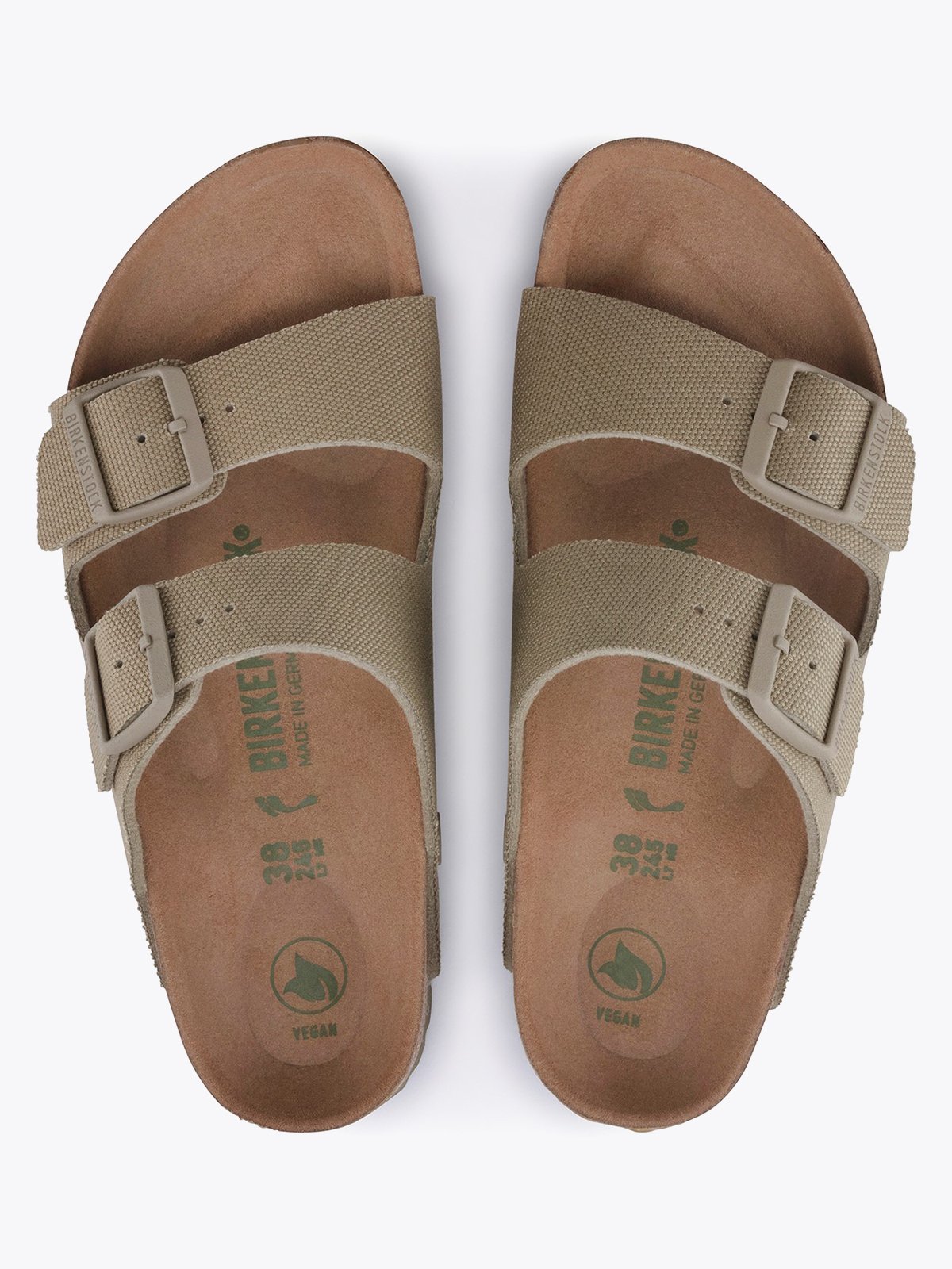 Birkenstock Arizona TEX Vegan Faded Khaki