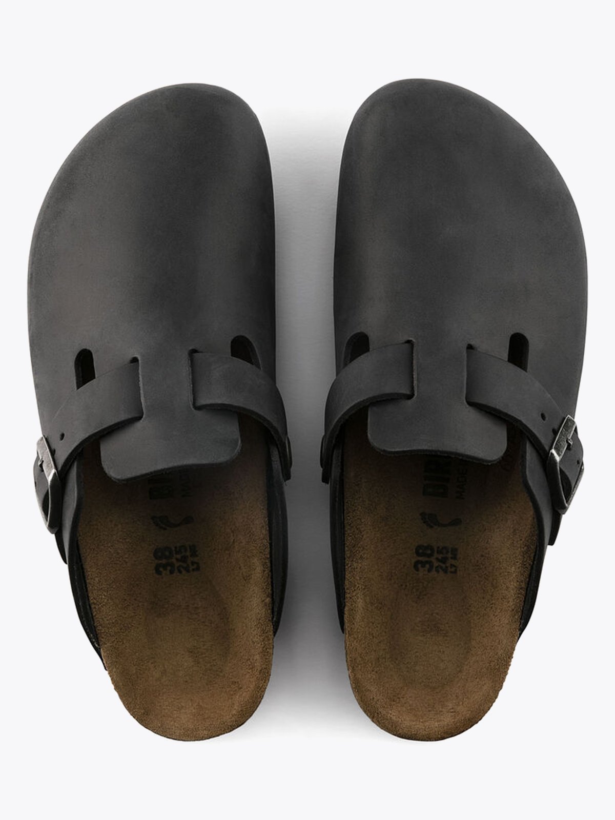 Birkenstock Boston Oiled Leather Black