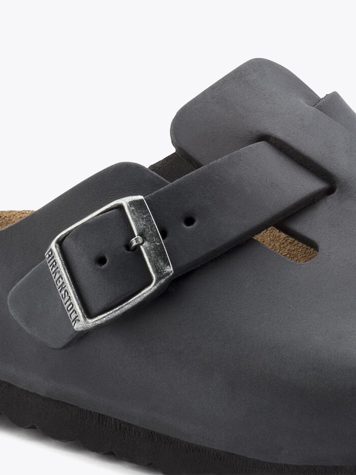 Birkenstock Boston Oiled Leather Black