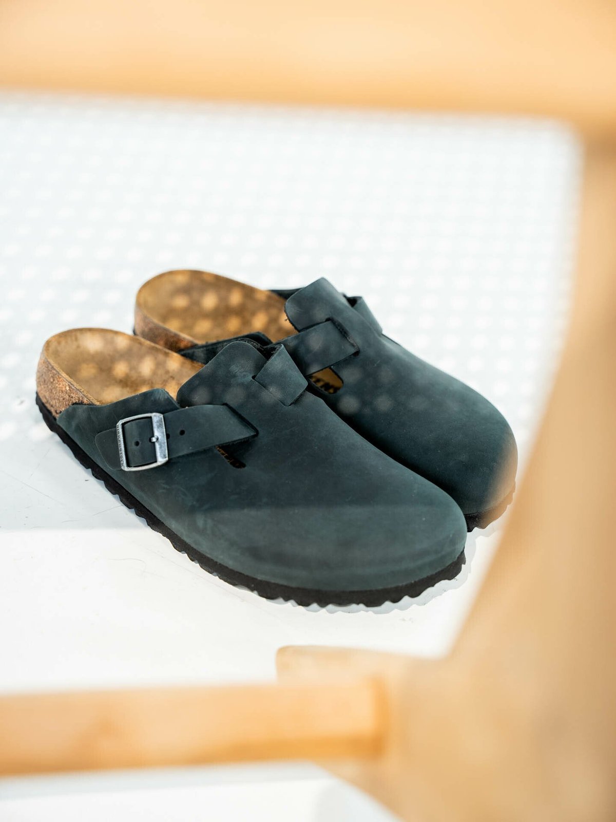 Birkenstock Boston Oiled Leather Black