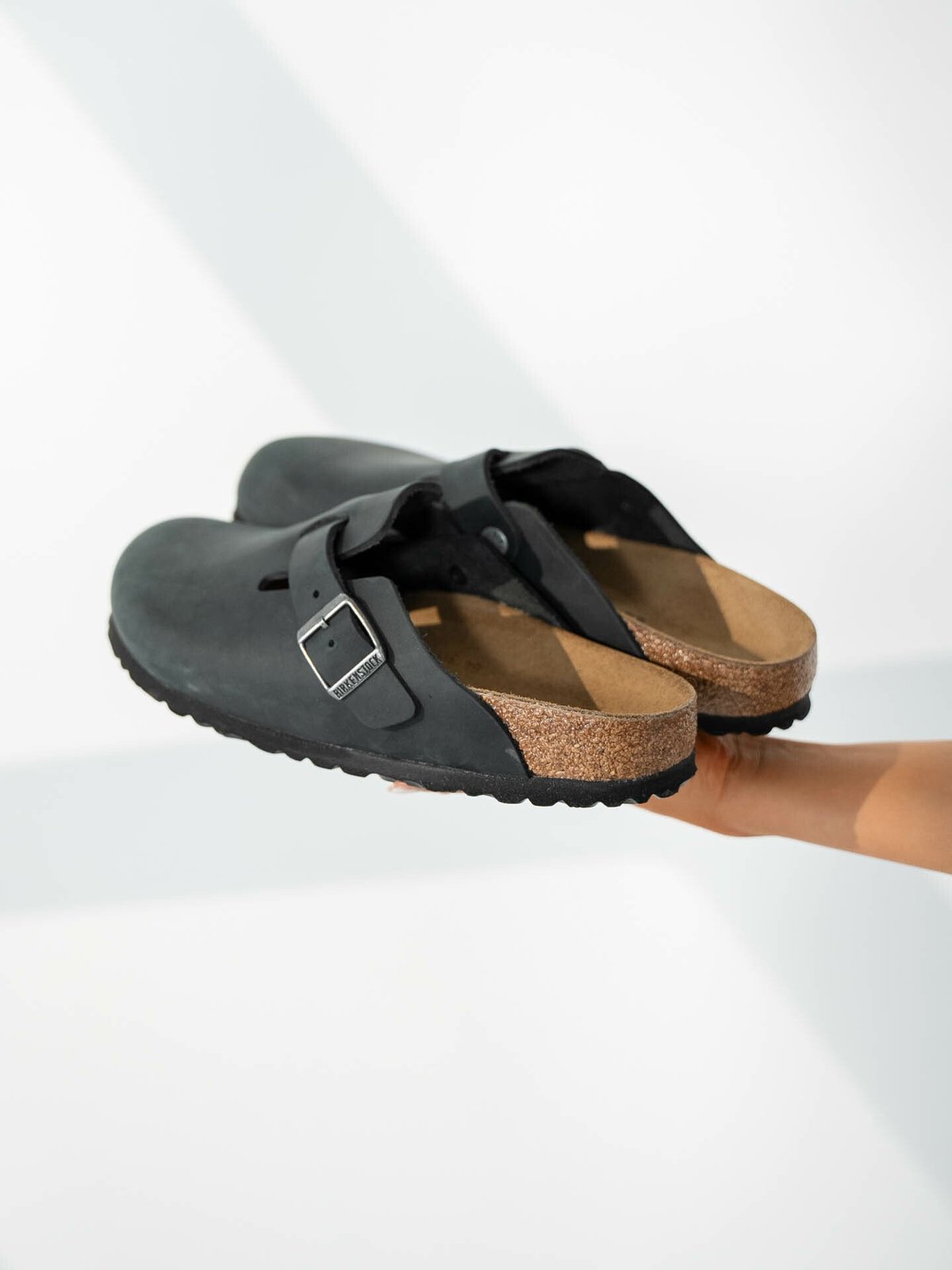 Birkenstock Boston Oiled Leather Black