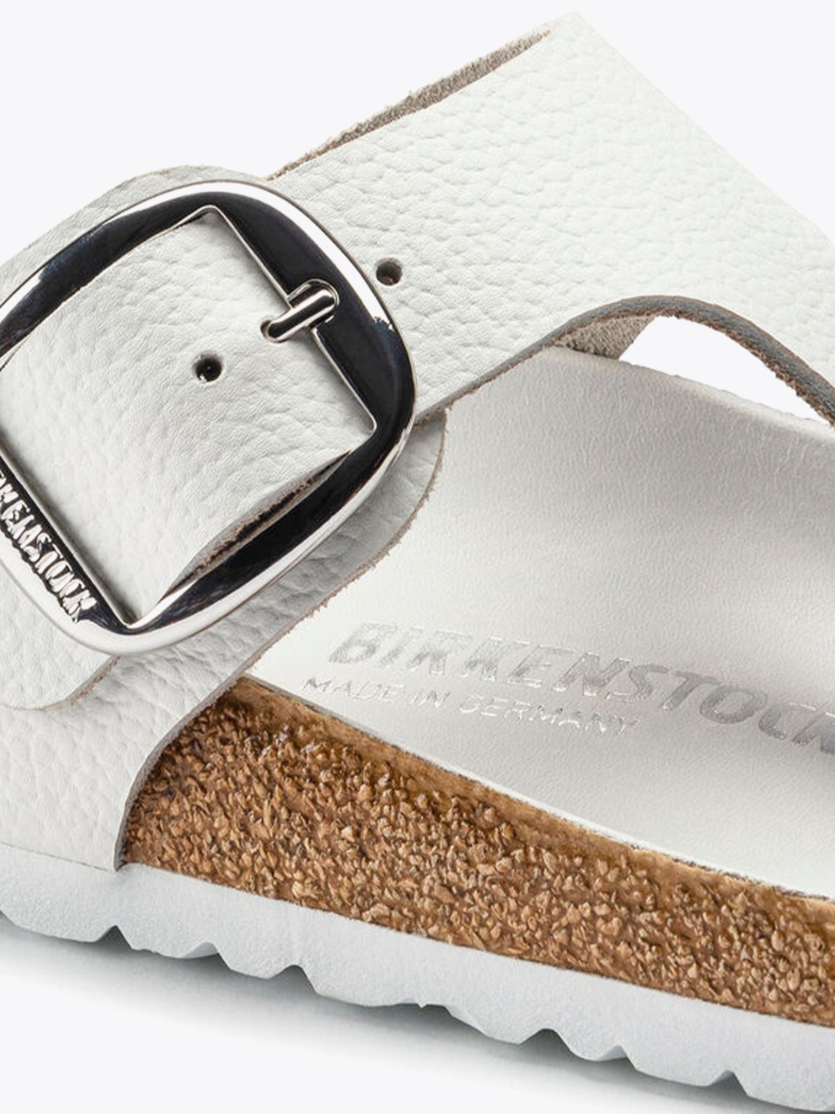 Birkenstock Gizeh Birko-Flor White