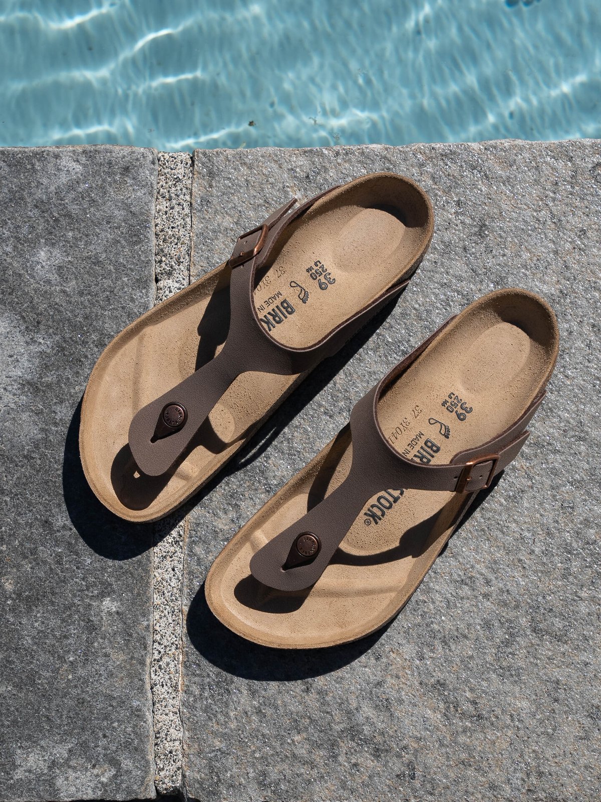 Birkenstock Gizeh Birko-Flor Mocha