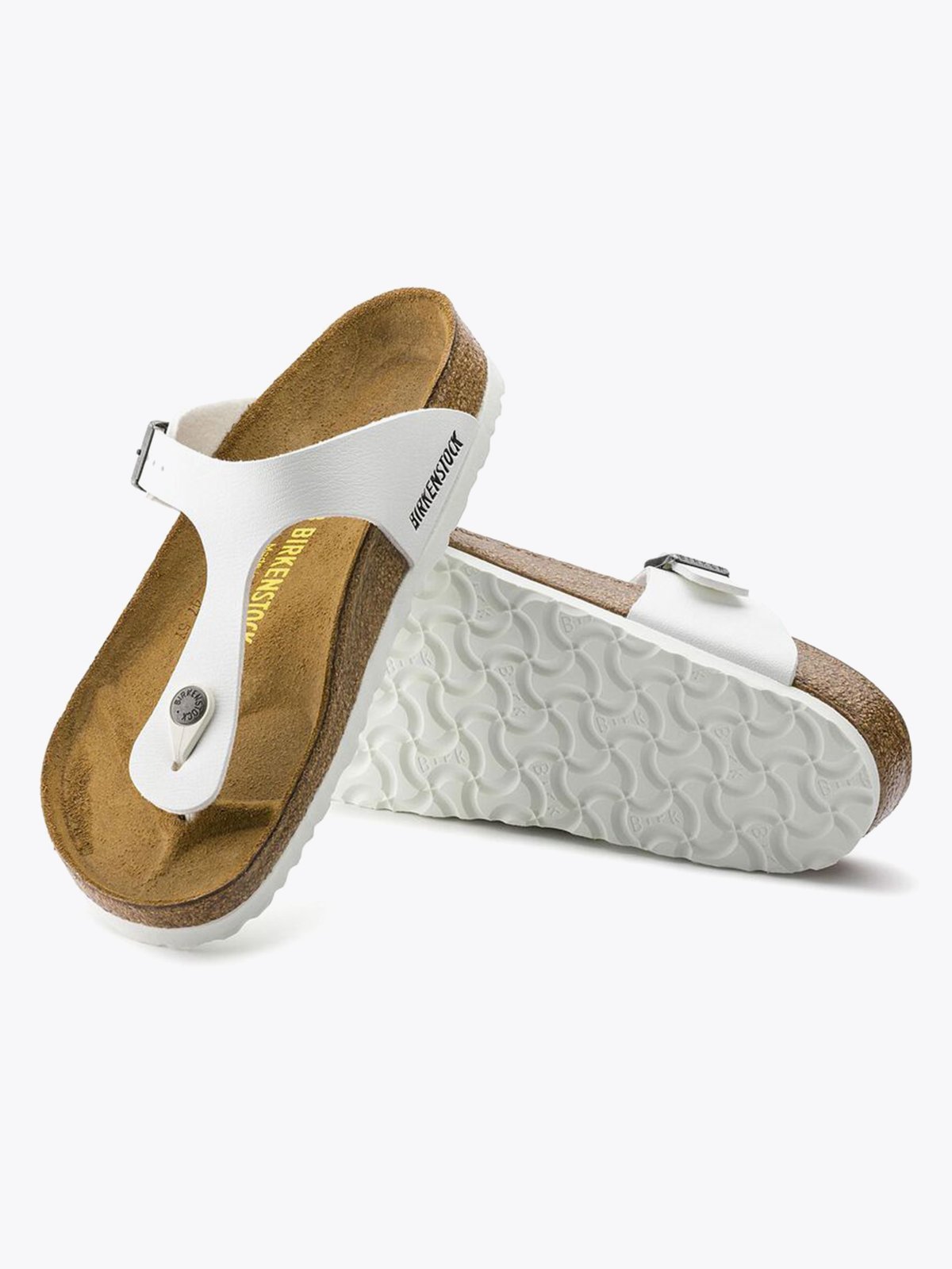 Birkenstock Gizeh Birko-Flor White