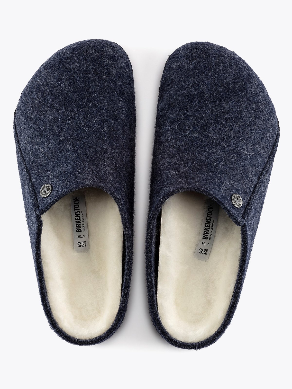 Birkenstock Zermatt Shearling Dark Blue