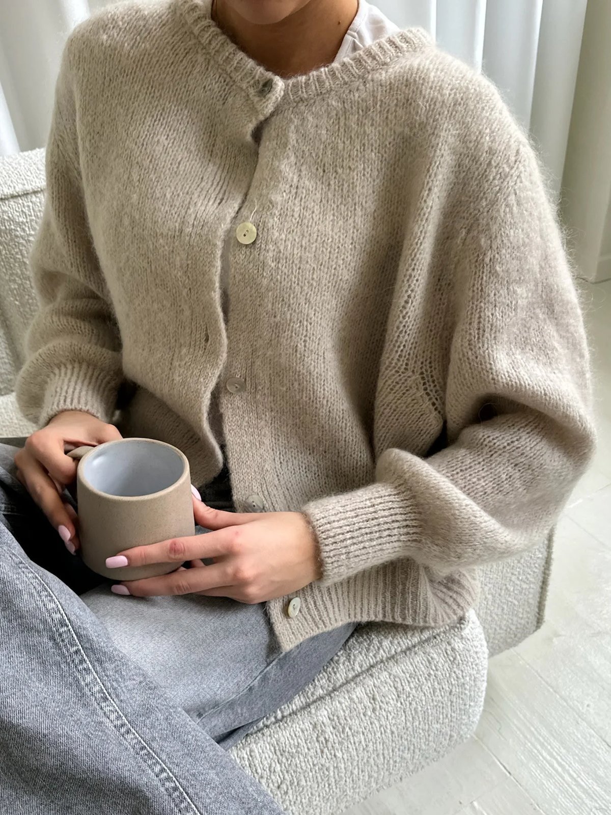 BYIC IdaIC Cardigan Beige