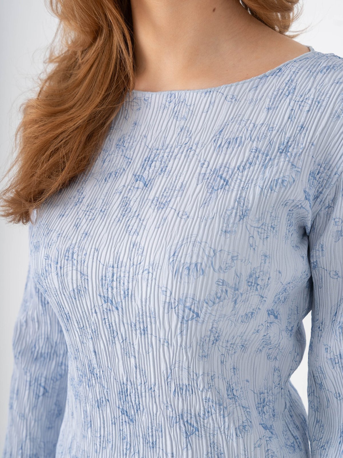 BYIC Oda Dress Soft Blue Blossom