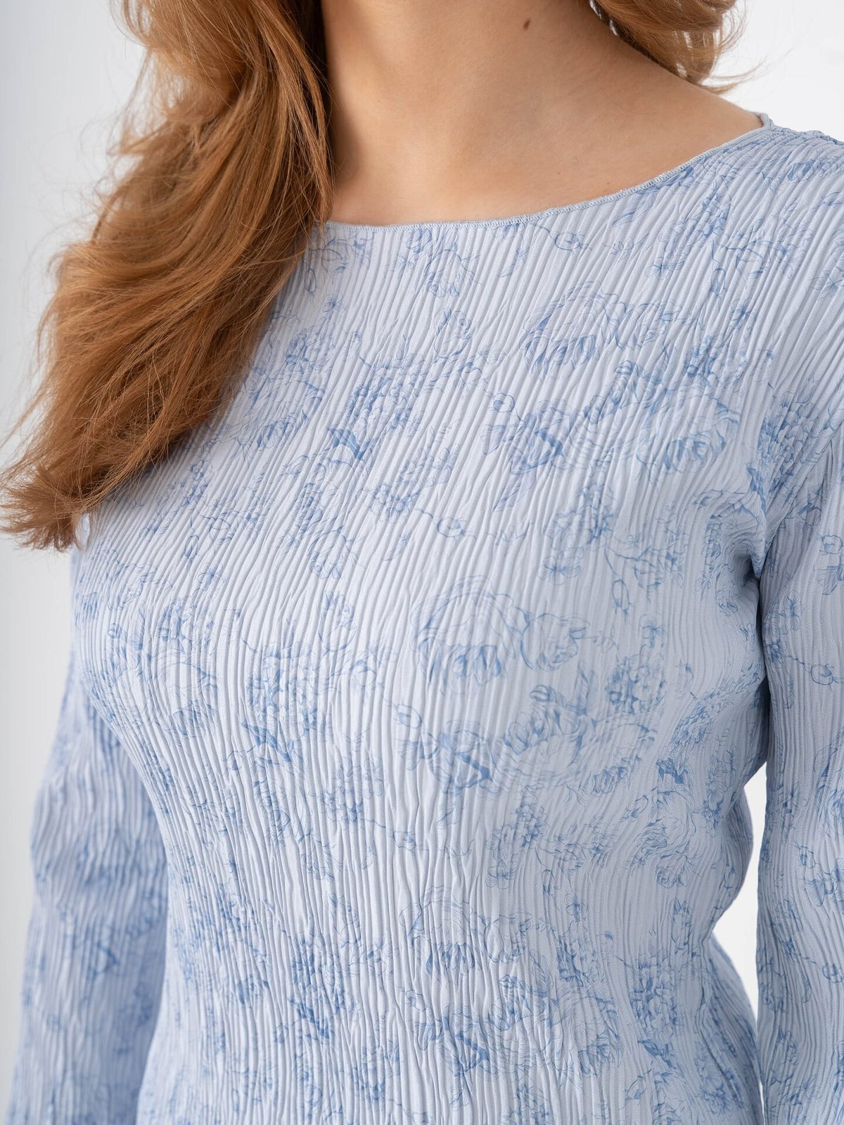 BYIC Oda Dress Soft Blue Blossom