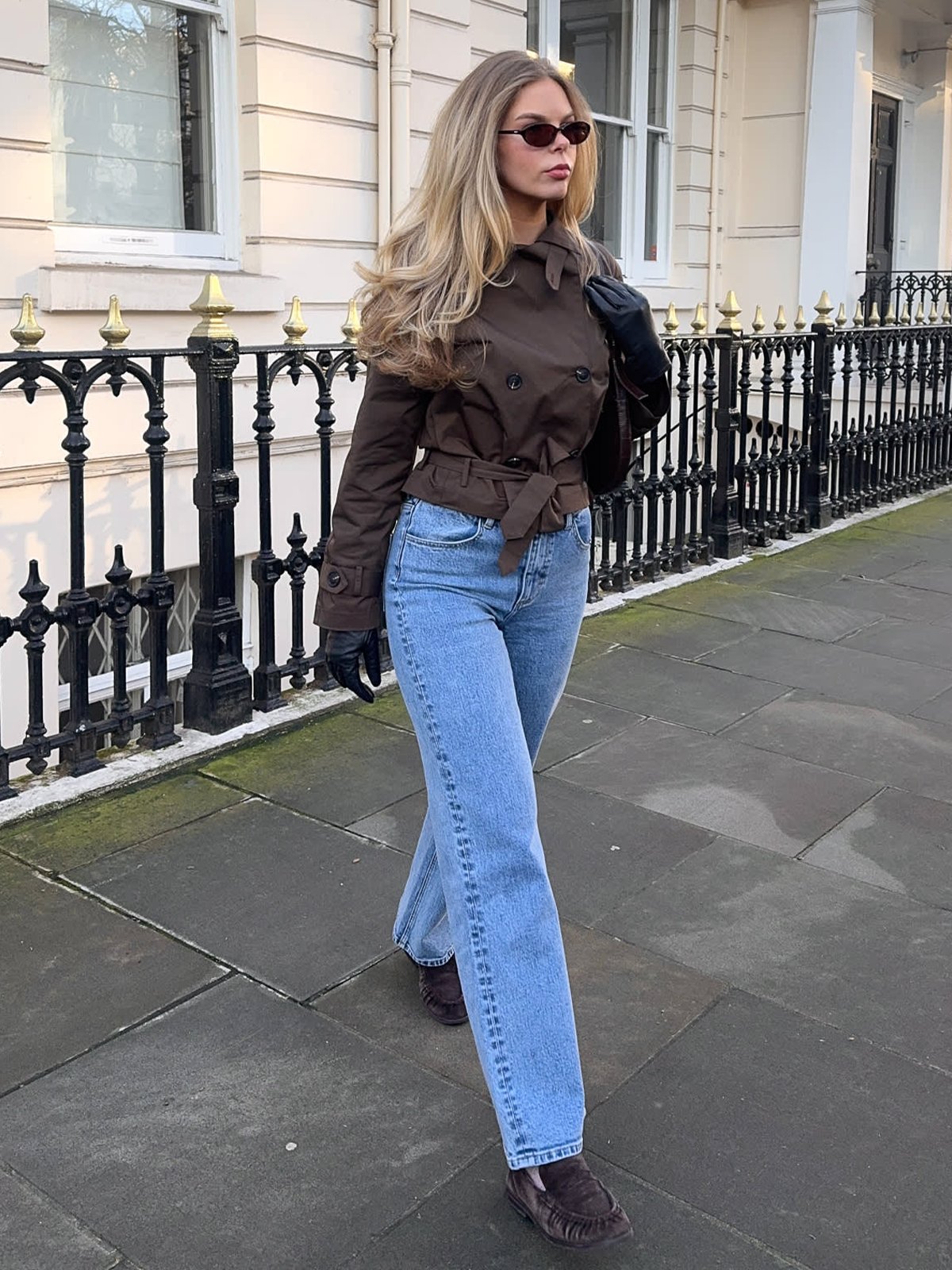 BYIC Alma Trenchcoat Dark Brown