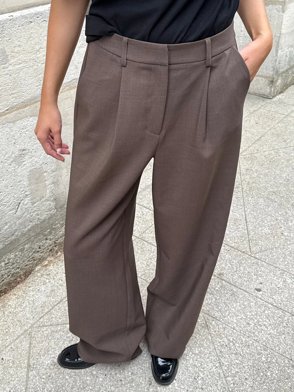 BYIC Celina pants Dark Brown