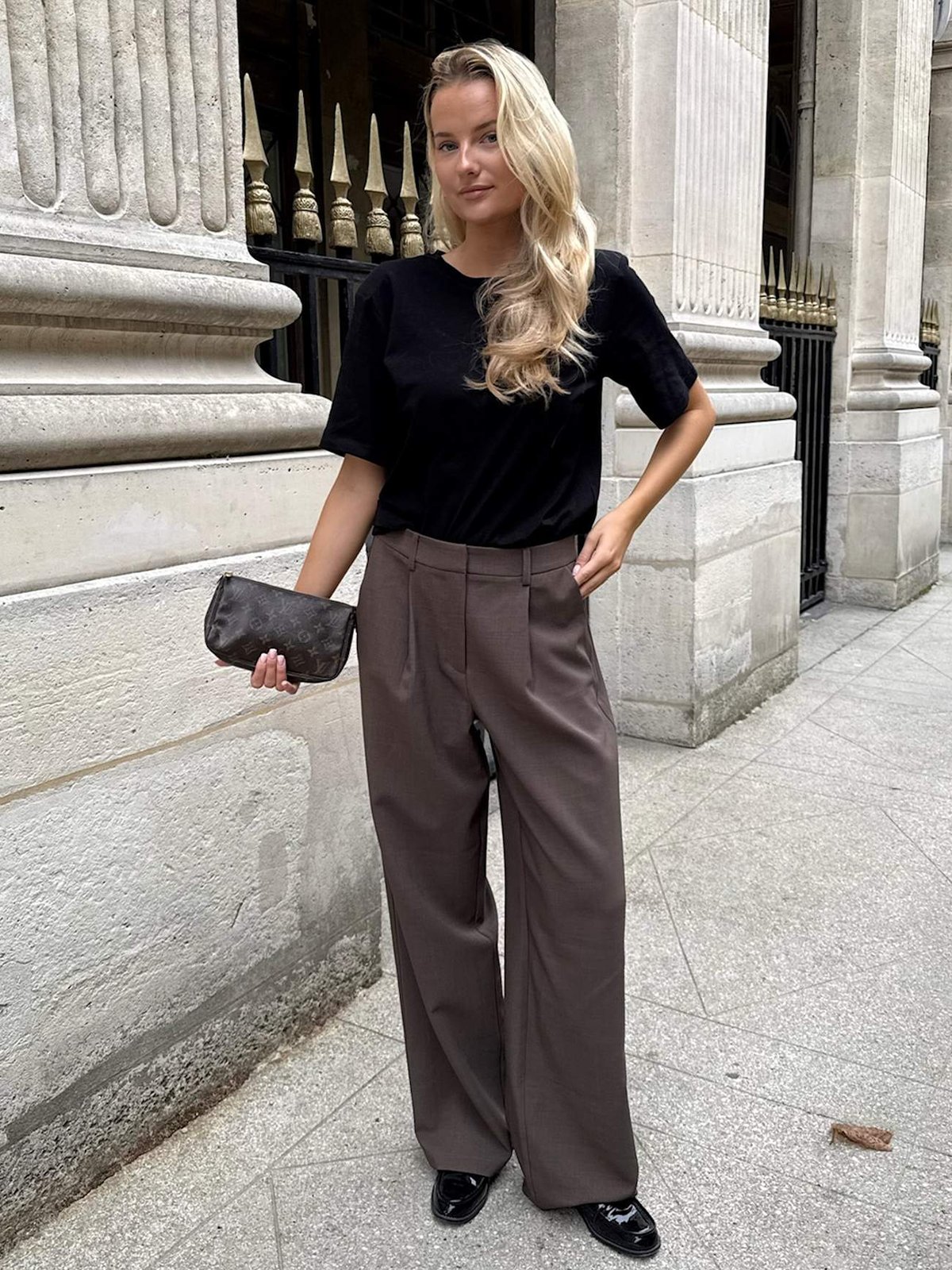 BYIC Celina pants Dark Brown