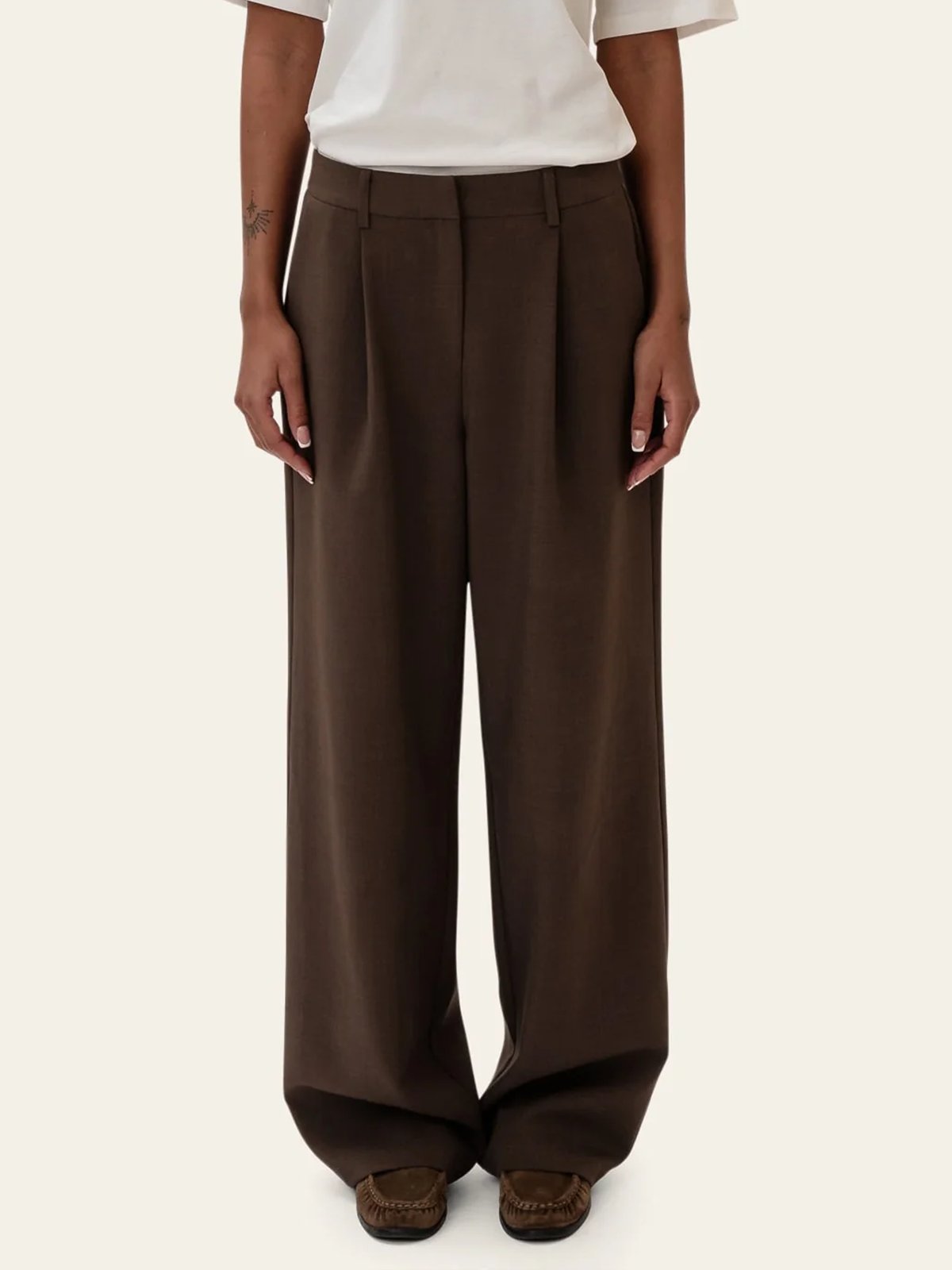 BYIC Celina pants Dark Brown