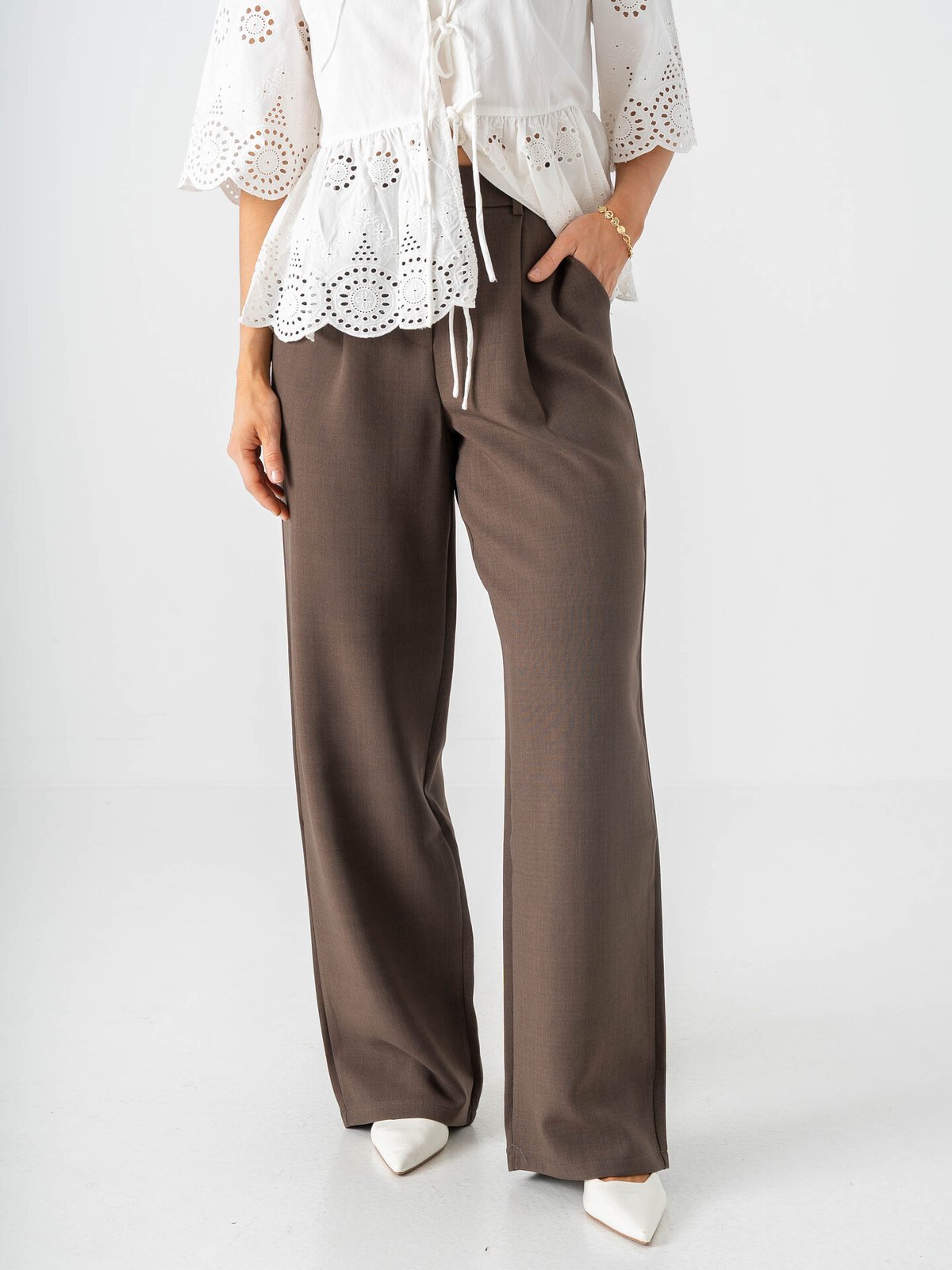 BYIC Celina pants Dark Brown