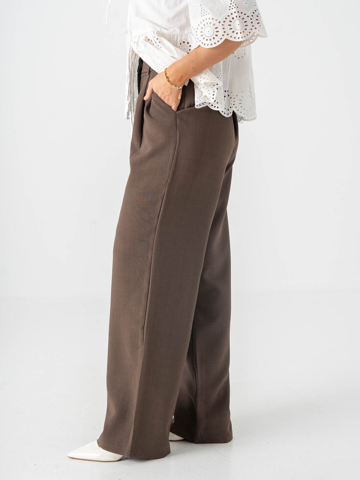 BYIC Celina pants Dark Brown