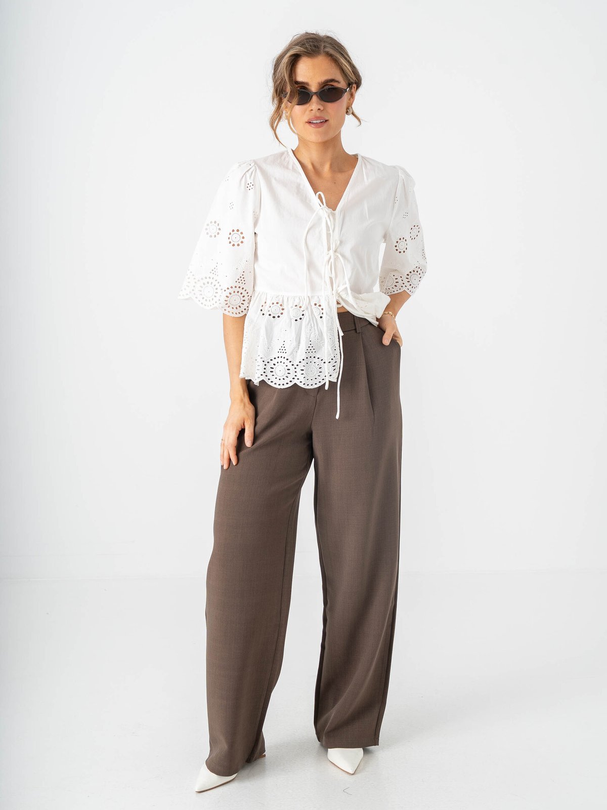 BYIC Celina pants Dark Brown