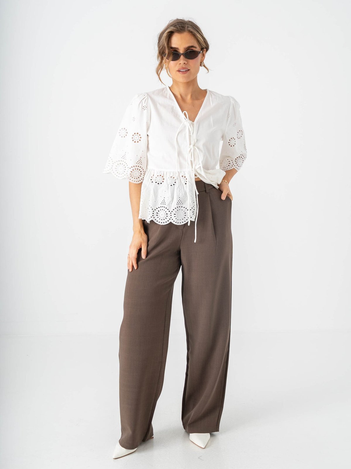 BYIC Celina pants Dark Brown