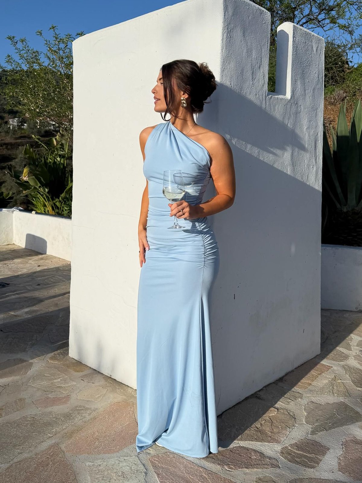 BYIC Andrea Maxi Dress Blue