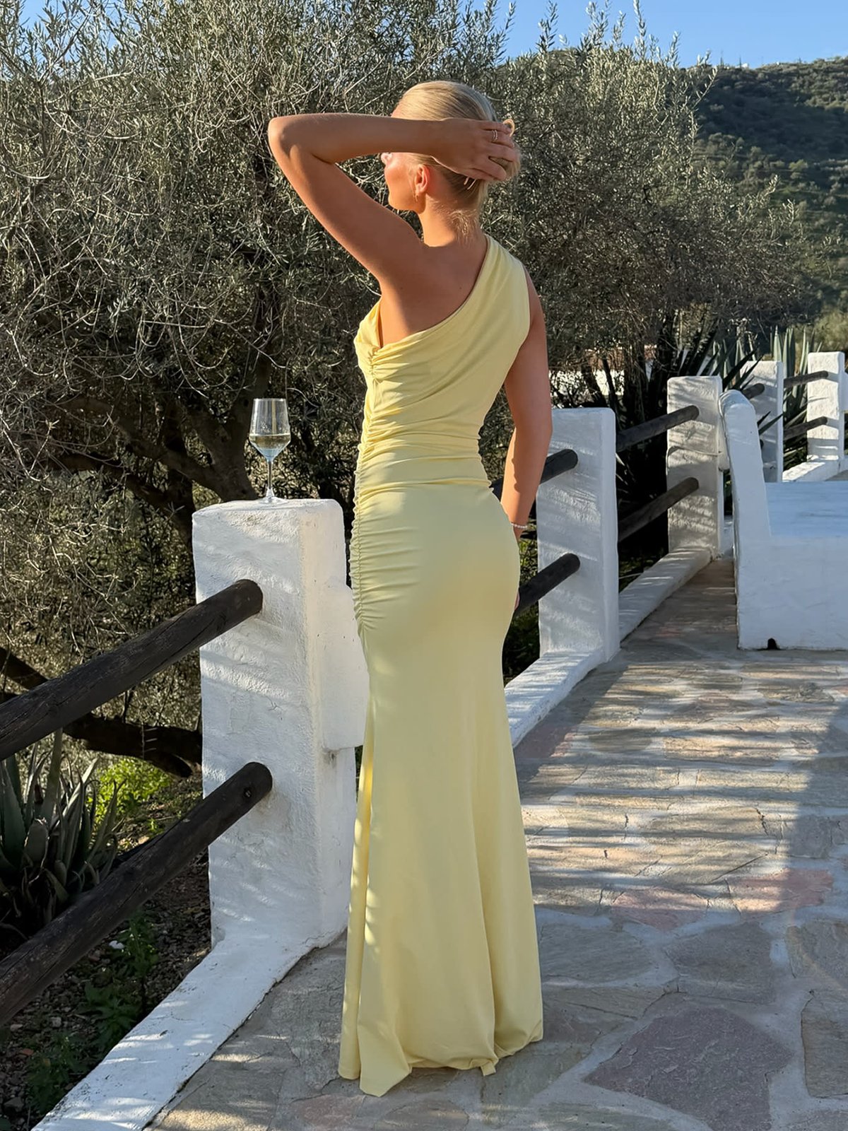 BYIC Andrea Maxi Dress Yellow