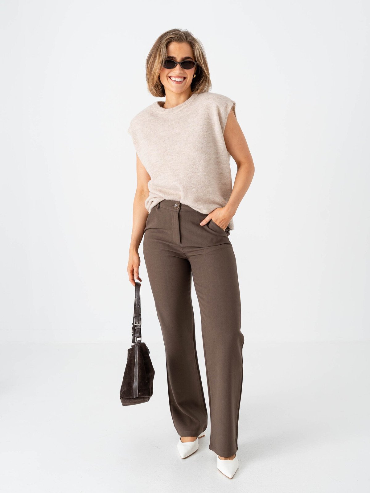 BYIC Signature pants Dark Brown