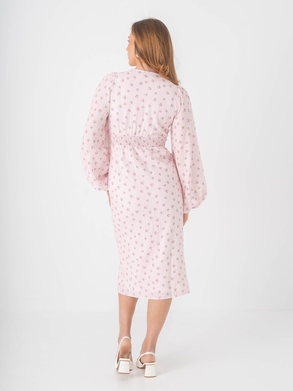 BYIC Ada Long Dress Pink