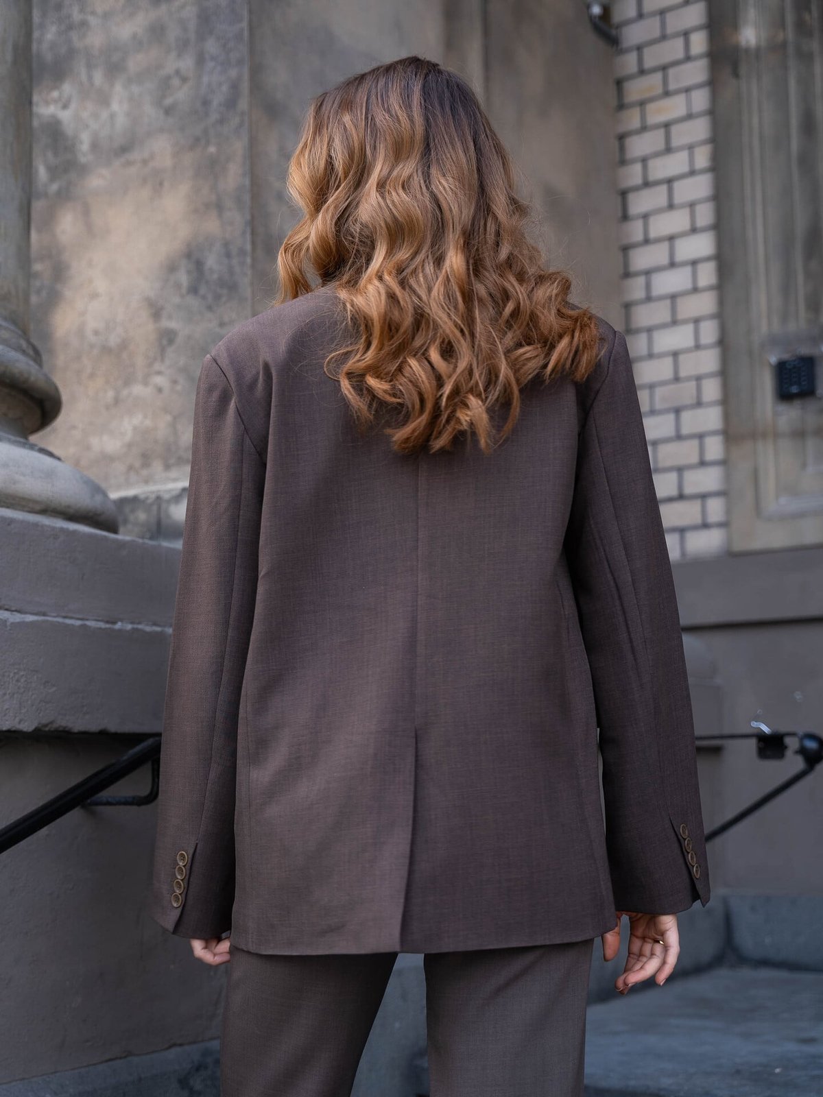 BYIC Signature Blazer Dark Brown