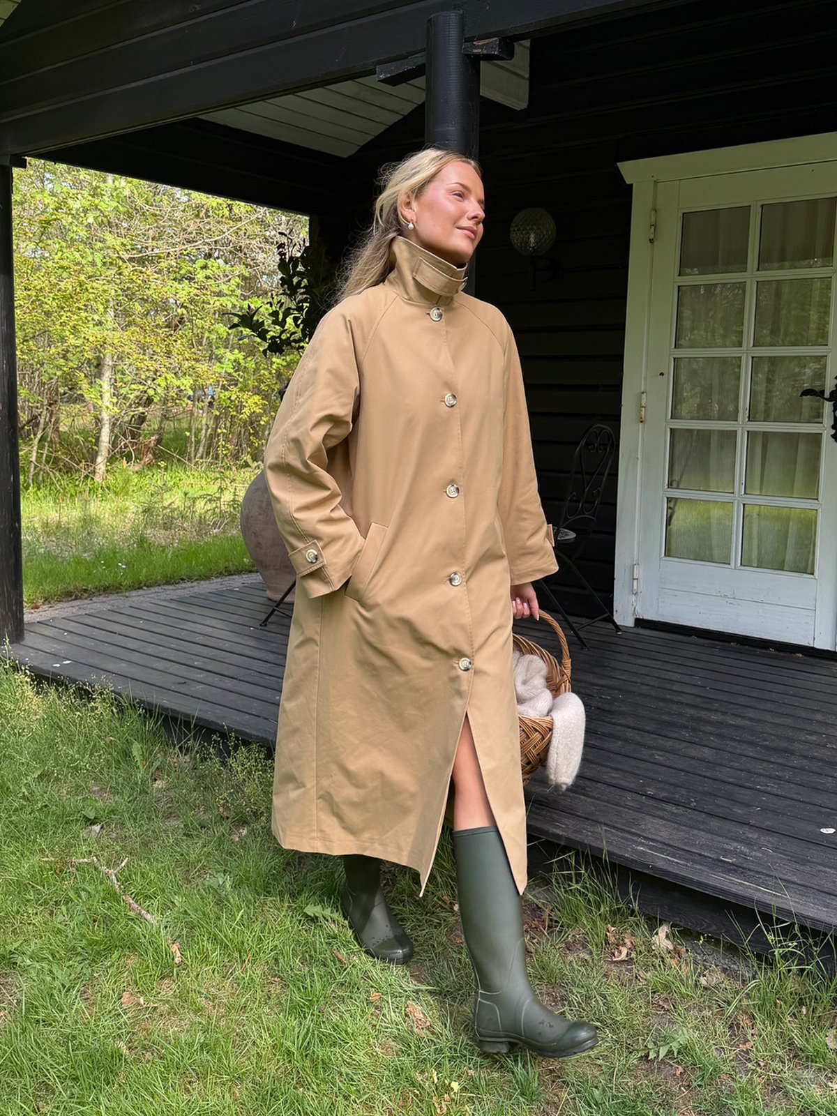 BYIC Ava Trenchcoat Camel