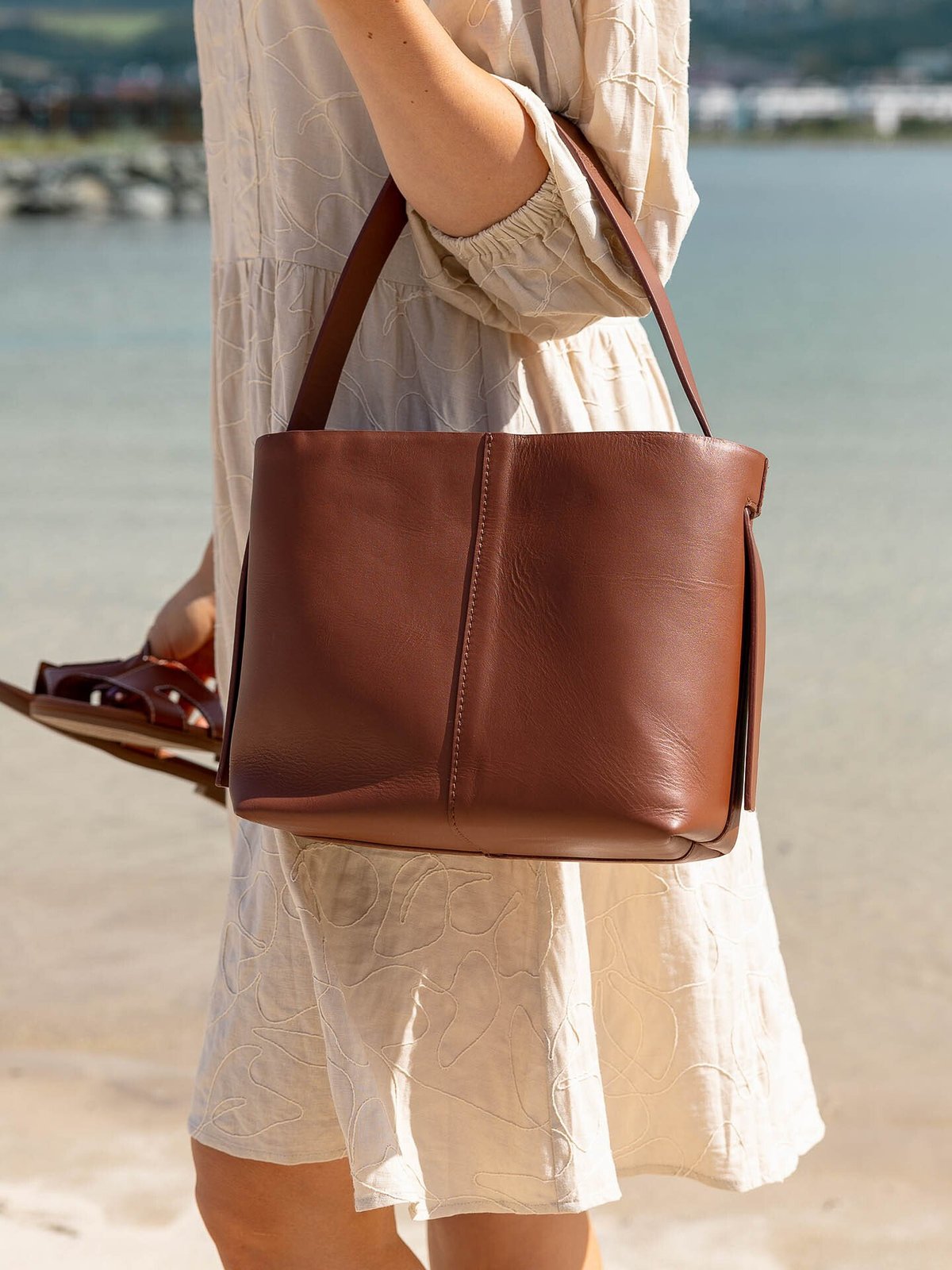 Becksöndergaard Nappa Fraya Small Bag Brun