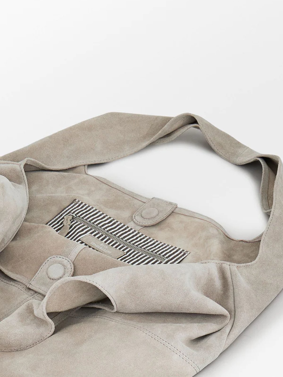 Becksöndergaard Suede Dalliea Bag Porpoise gray