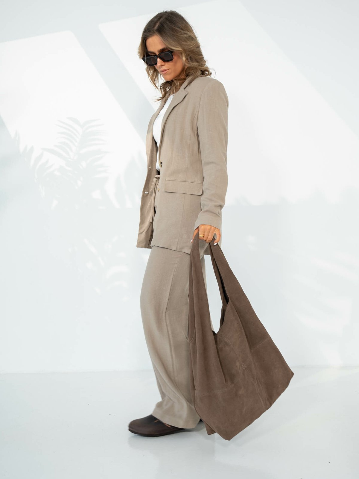 Becksöndergaard Suede Dalliea Bag Adobe